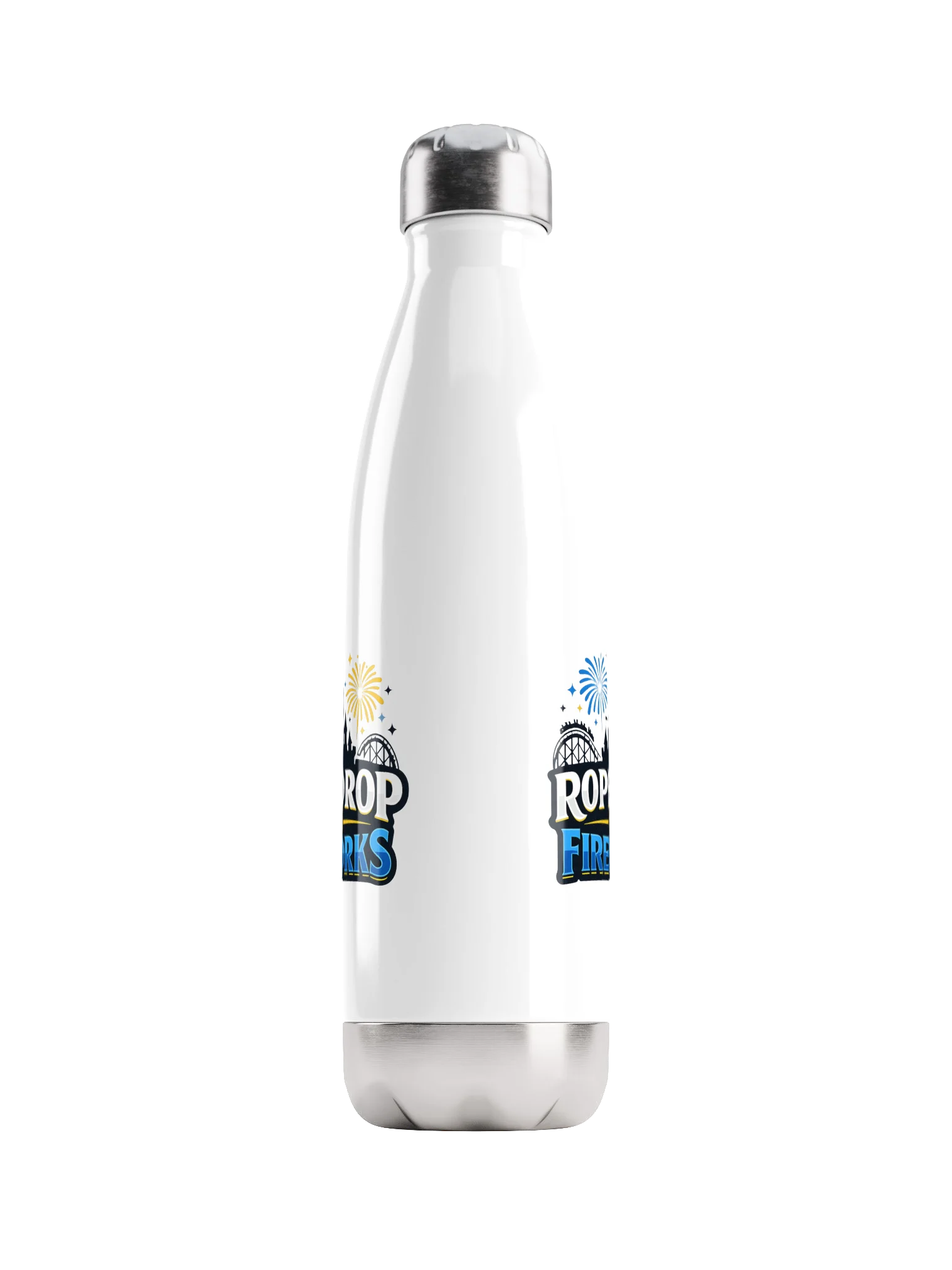 Rope Drop to Fireworks Stainless Steel Water Bottle product image (1)