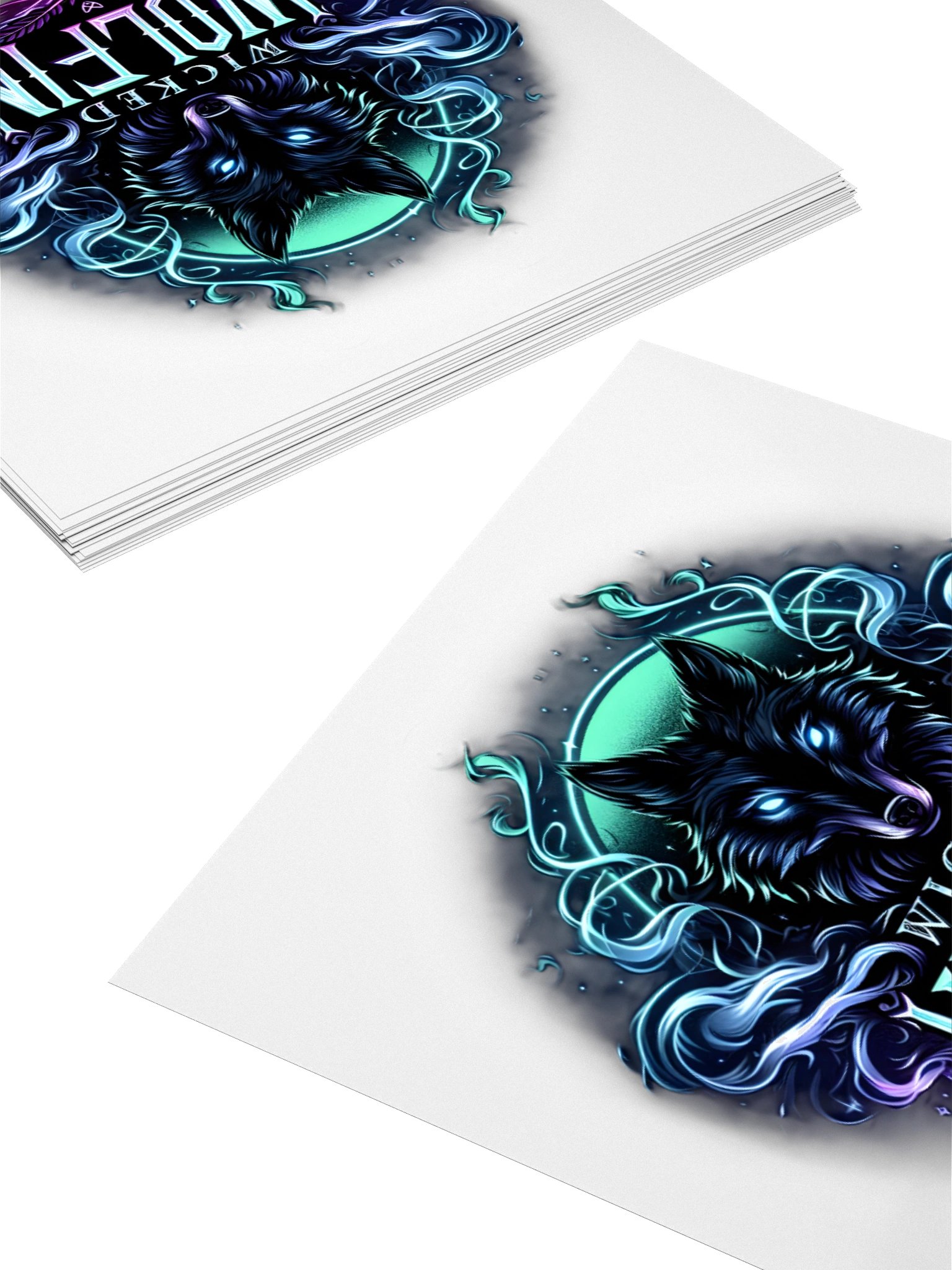 Wolf Pack Logo Sticker product image (4)