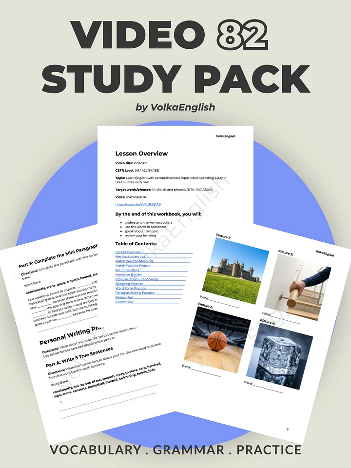 Video 82 Study Pack product image (1)
