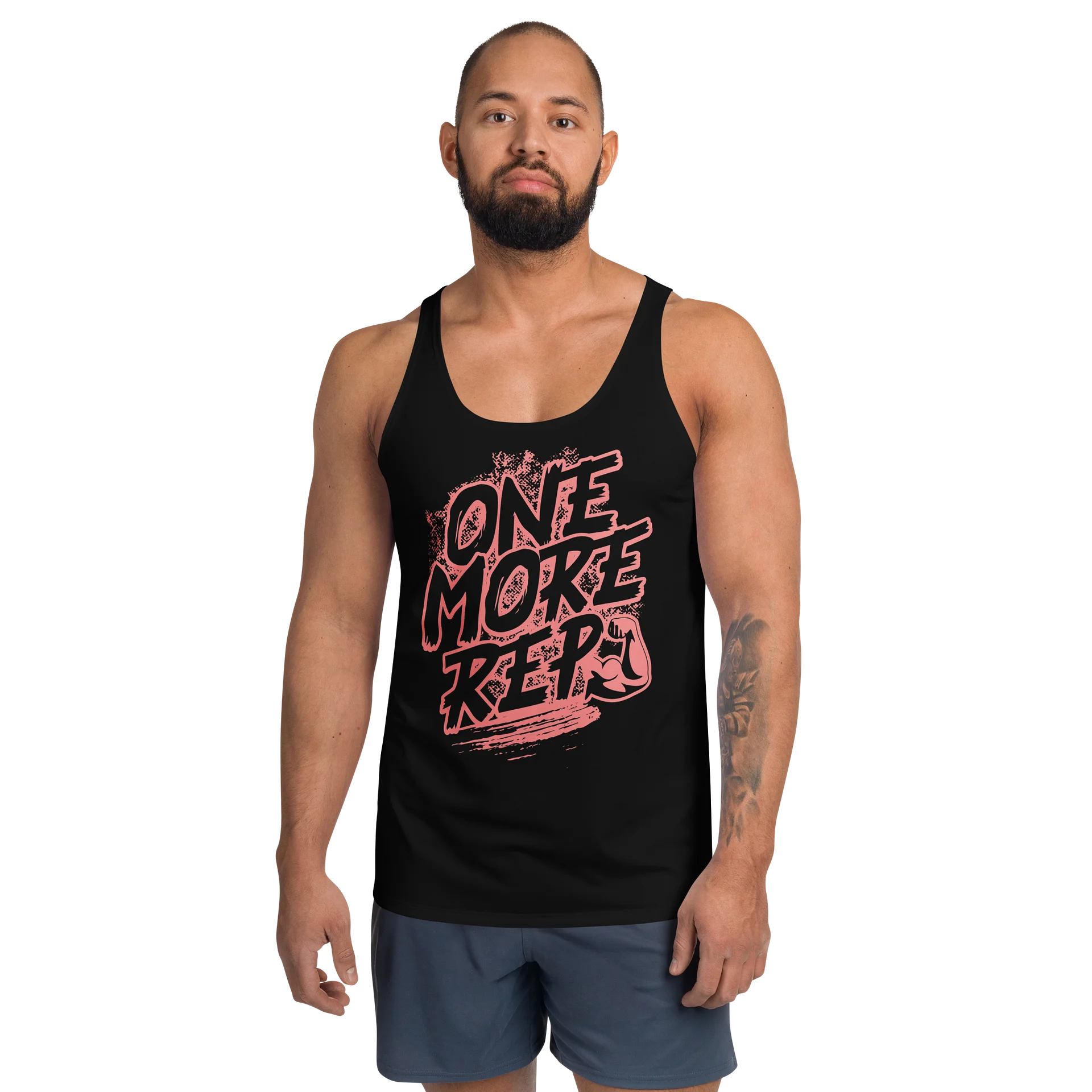 One More Rep Fitness Tank Top for Gym Motivation product image (1)