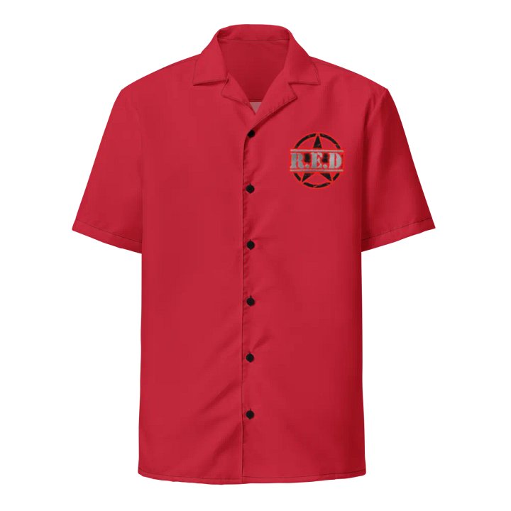 RED Friday Button Up (Red) product image (2)