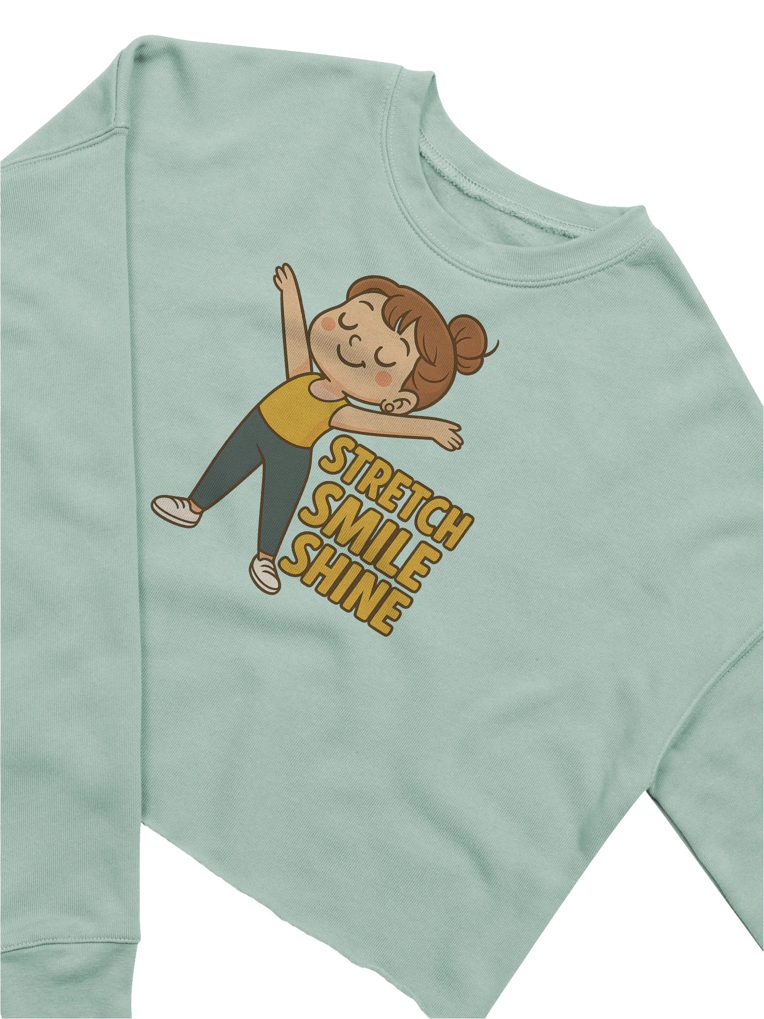Stretch, Smile, Shine Crop Top product image (3)