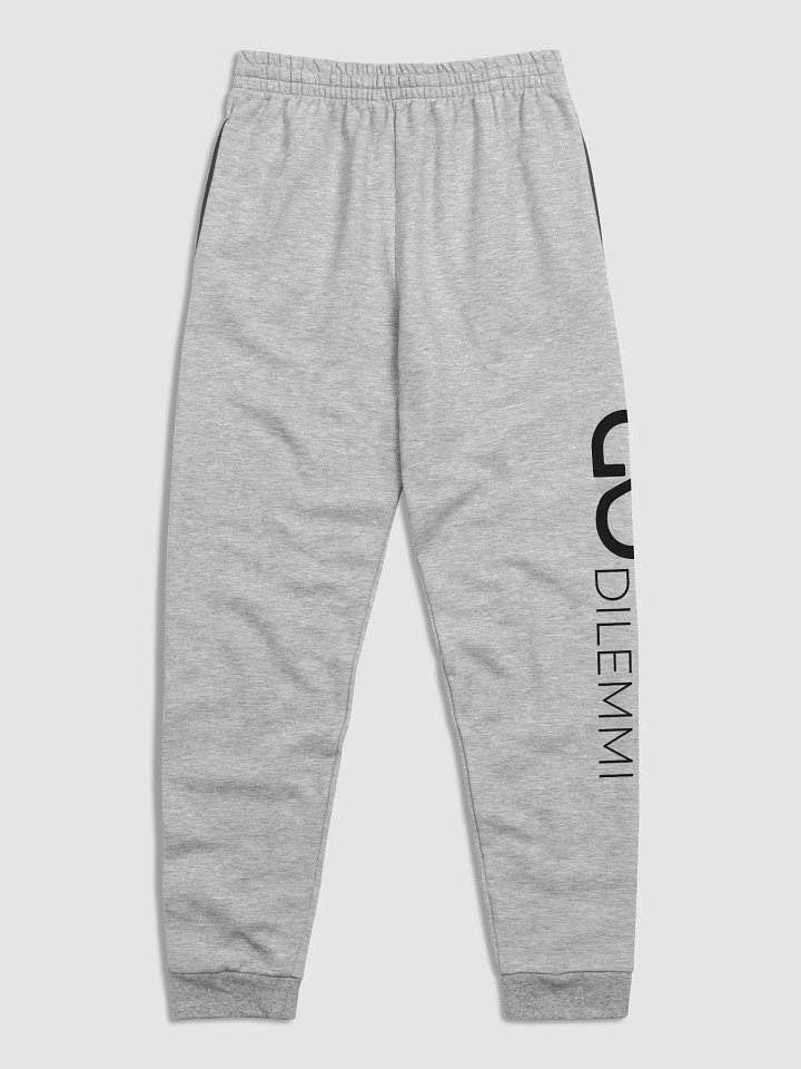 GIULIO DILEMMI JOGGERS - GREY & BLACK product image (2)