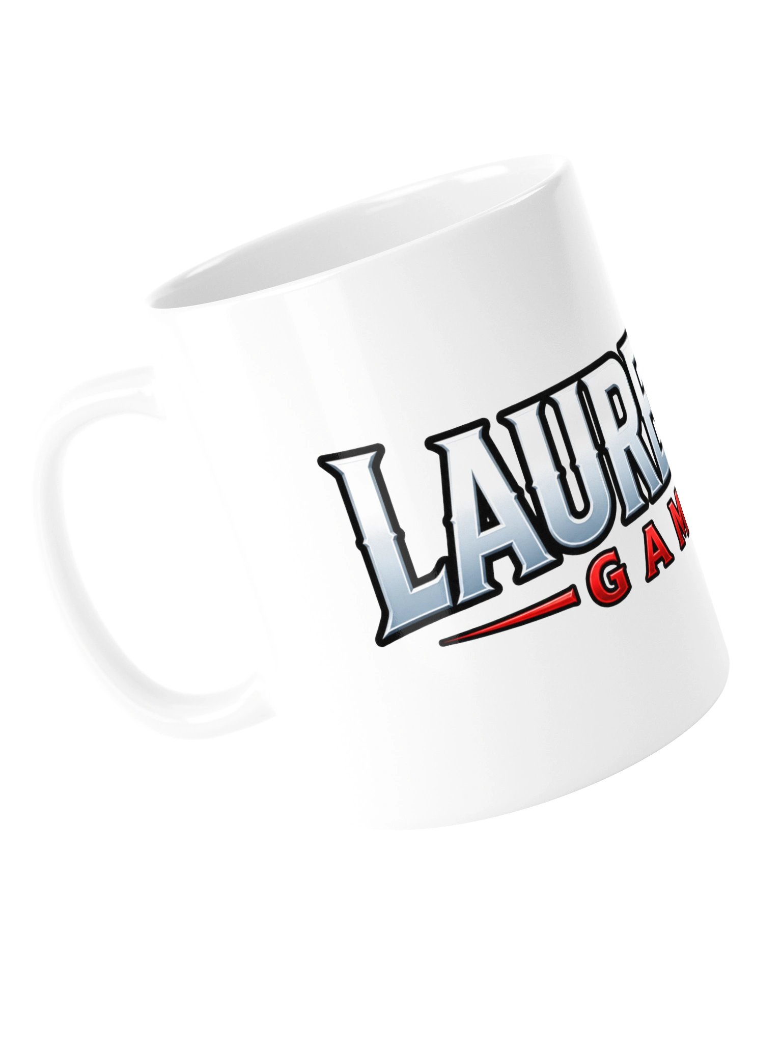 LaurethUK Gaming Logo Mug (WHITE) product image (14)