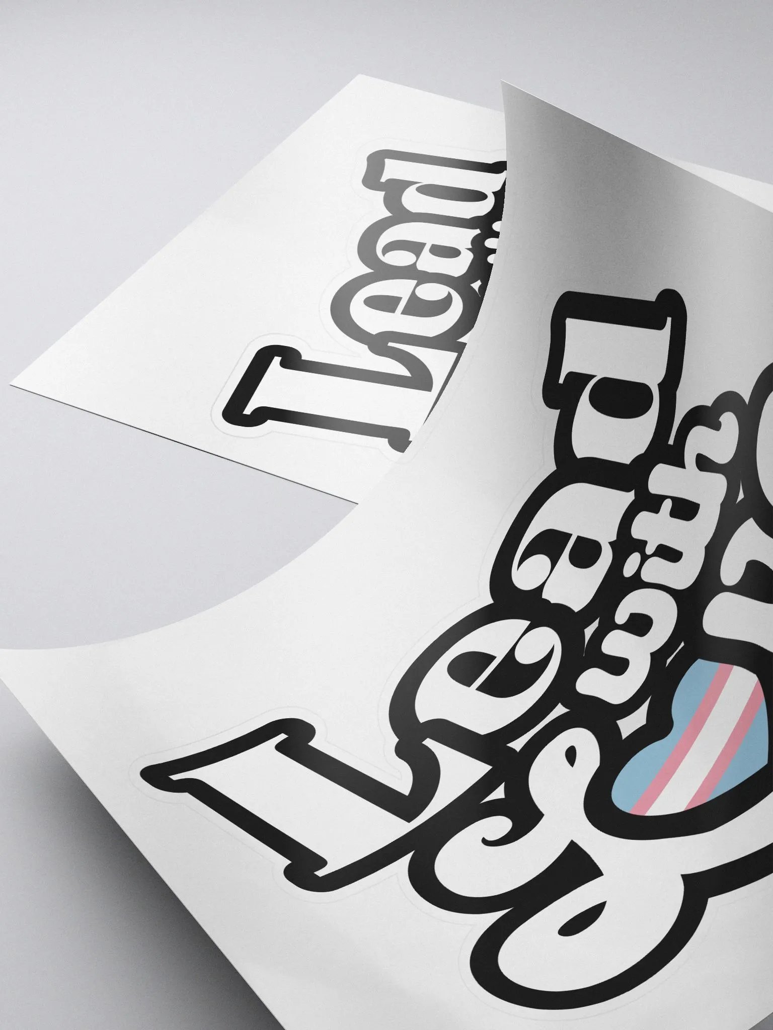 Lead With Love Sticker: Transgender product image (4)