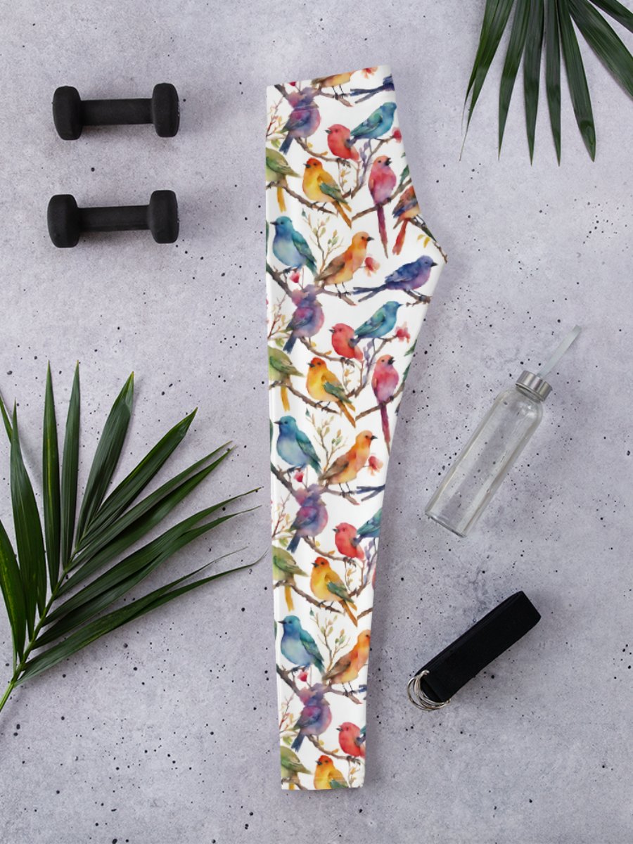Multi Coloured Birds Leggings product image (2)