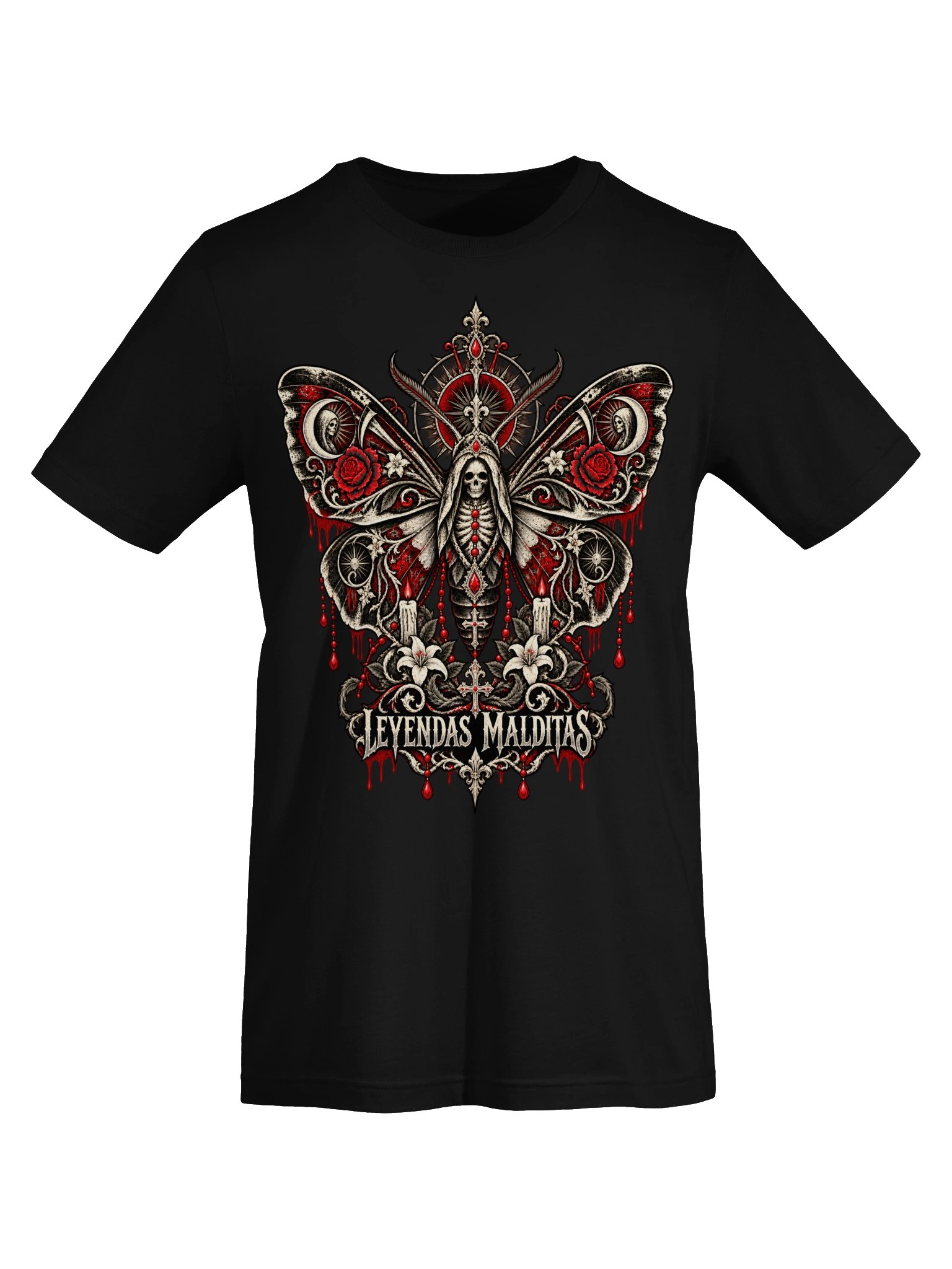 La Santísima – Camiseta Gótica de Santa Muerte product image (5)