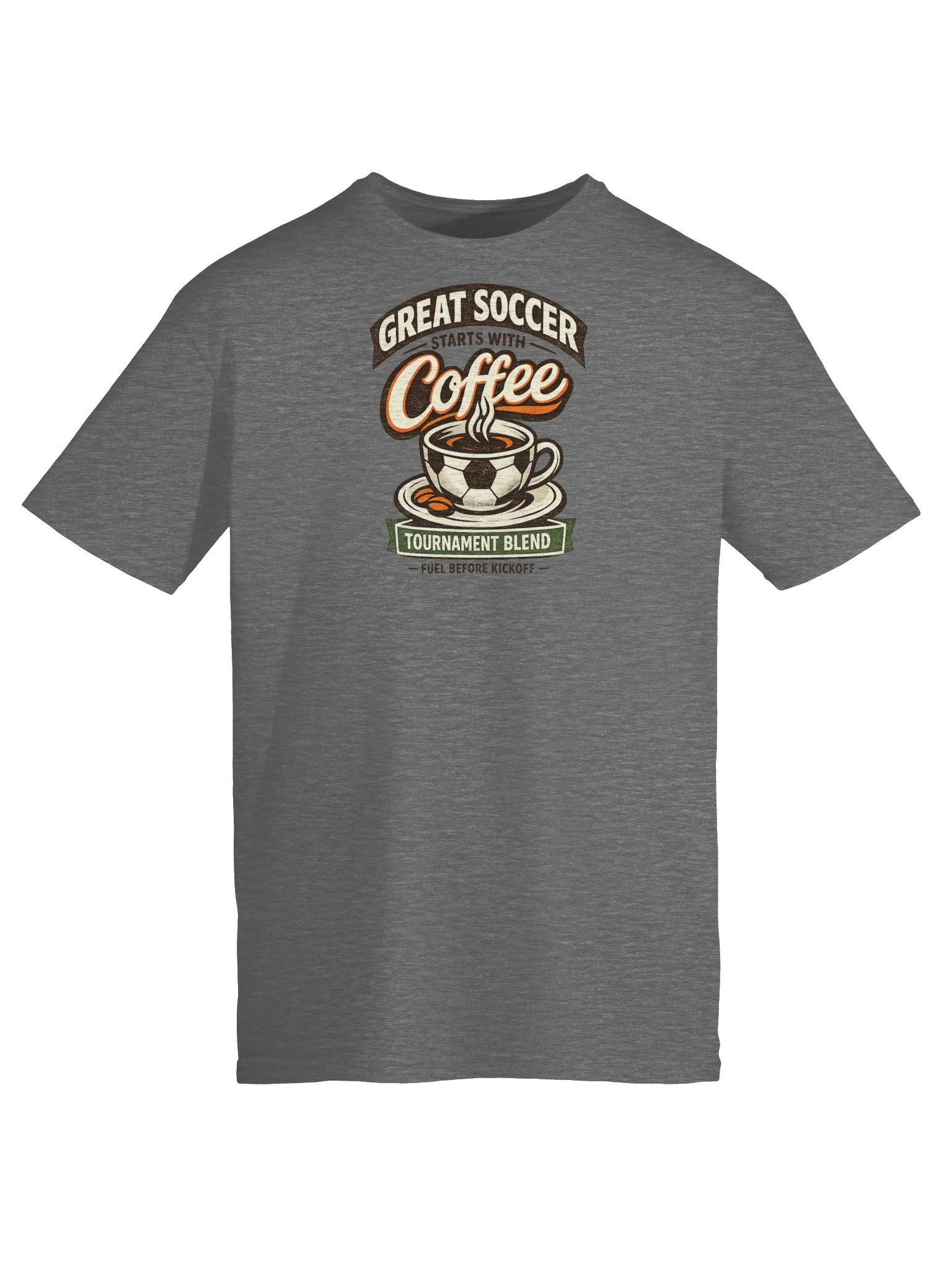 Great Soccer Starts with Coffee Tee product image (5)