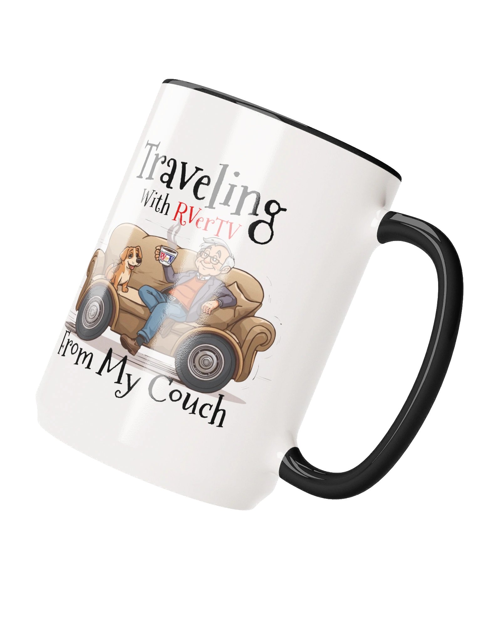 Traveling With RVerTV From My Couch - Coffee Mug product image (4)