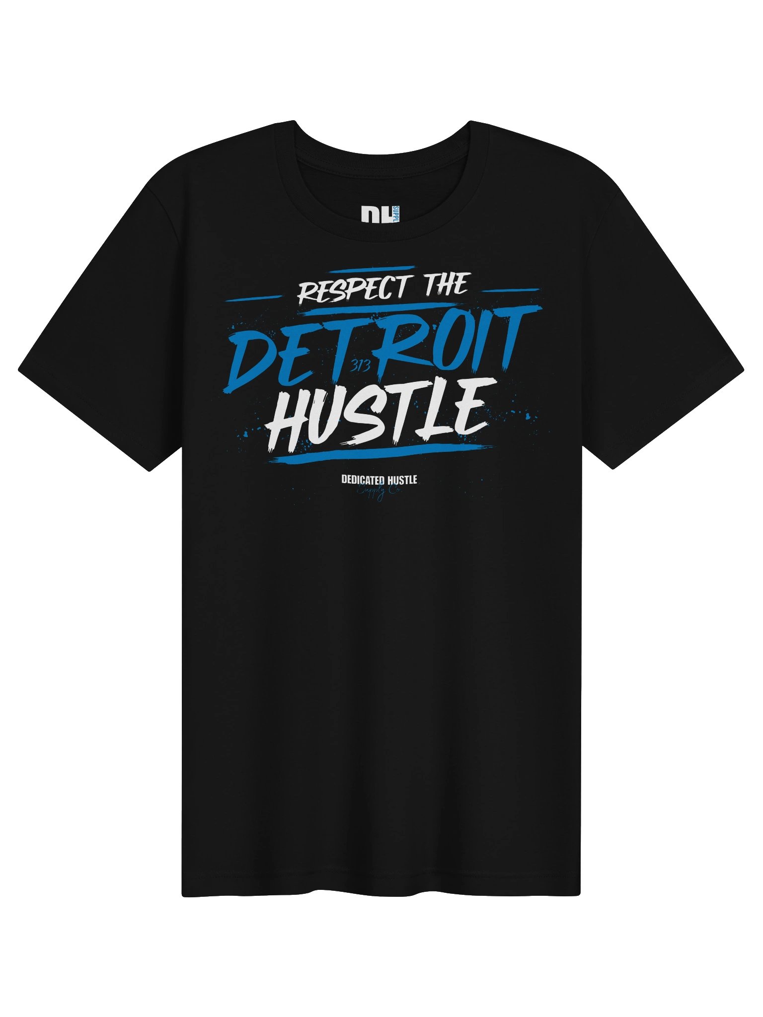 Respect The Detroit Hustle - Street Edition Tee | Dark Colorways product image (1)