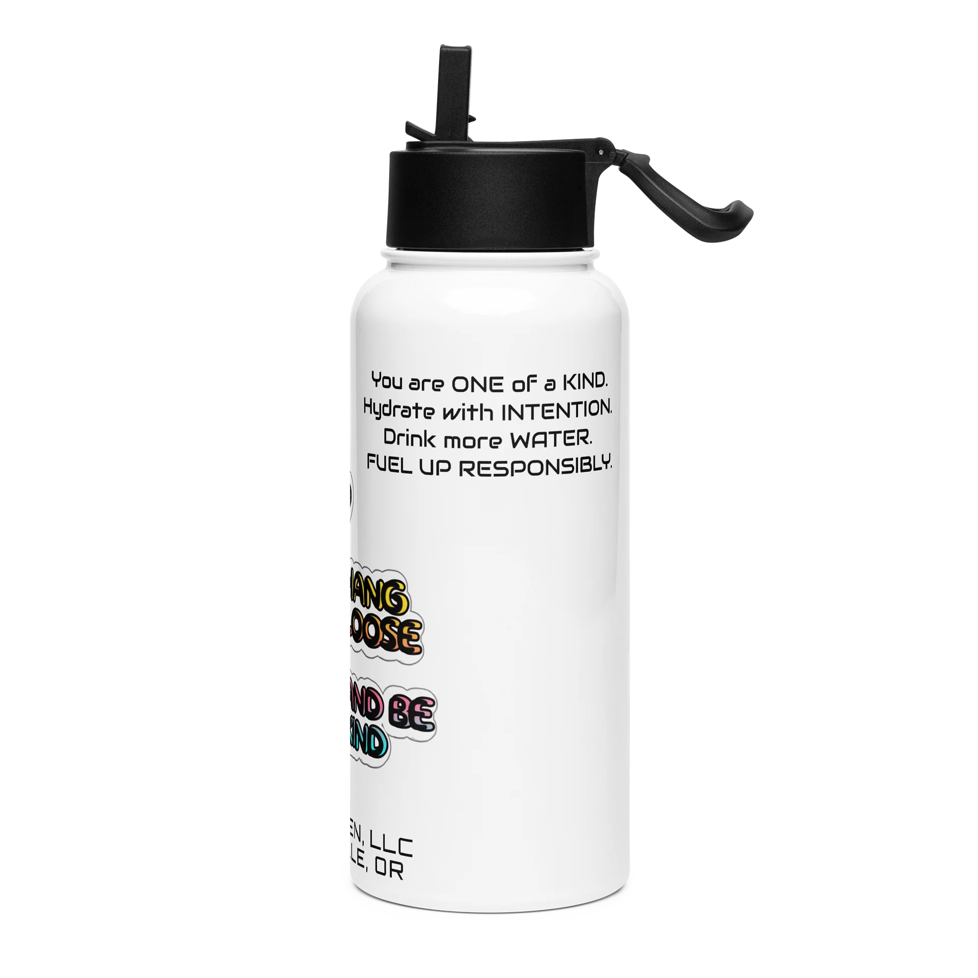 Hang Loose and Be KIND - 32oz Stainless Water Bottle product image (3)