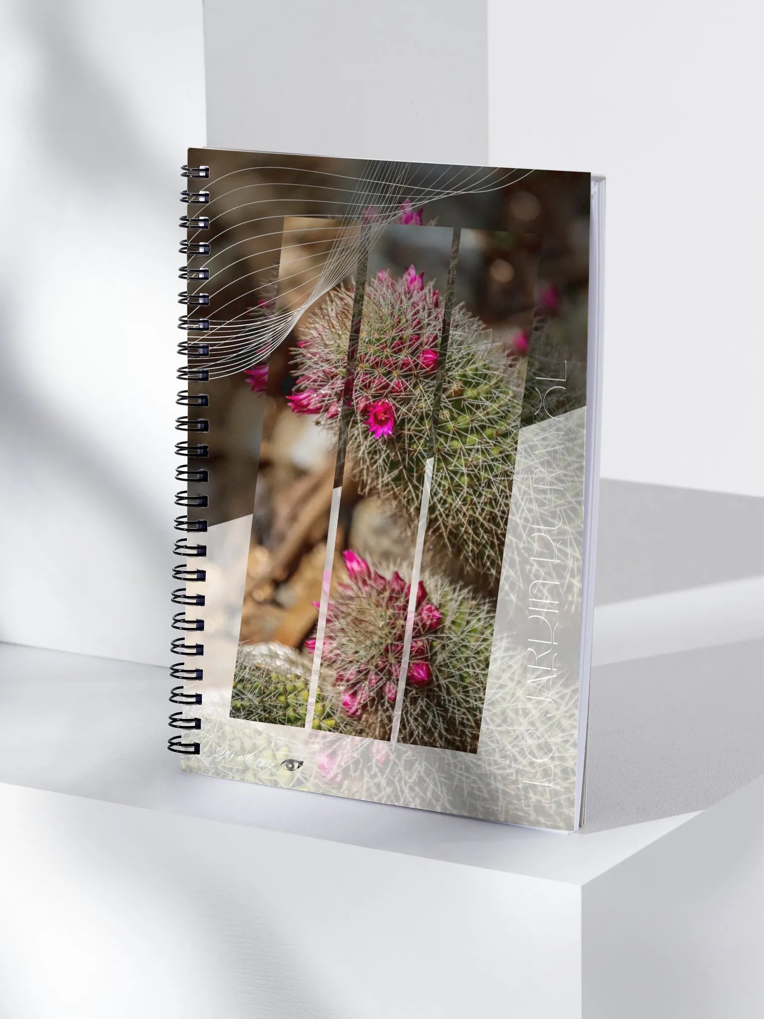 GeoGraphik Notebook – Flowers of Spikes – Jardin du Rayol – A5 Format product image (4)