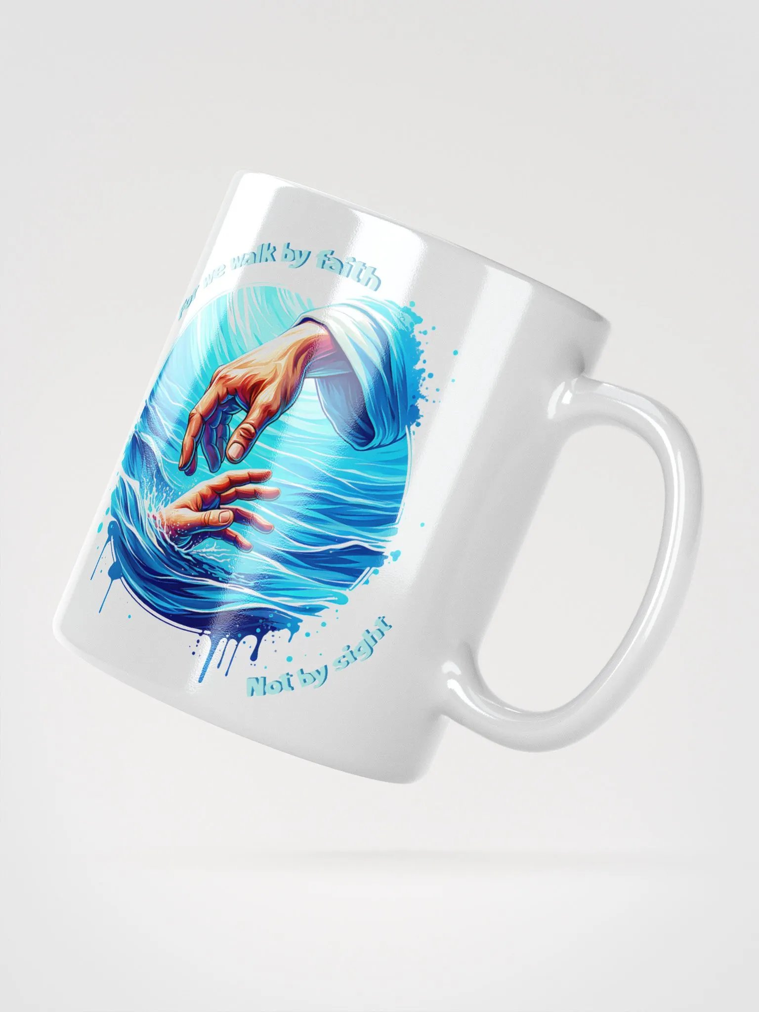 For We Walk By Faith Not By Sight Mug product image (3)