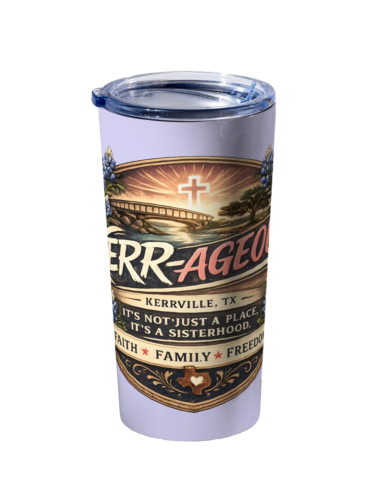 Kerr-ageous "It's a Sisterhood" Tumbler product image (2)