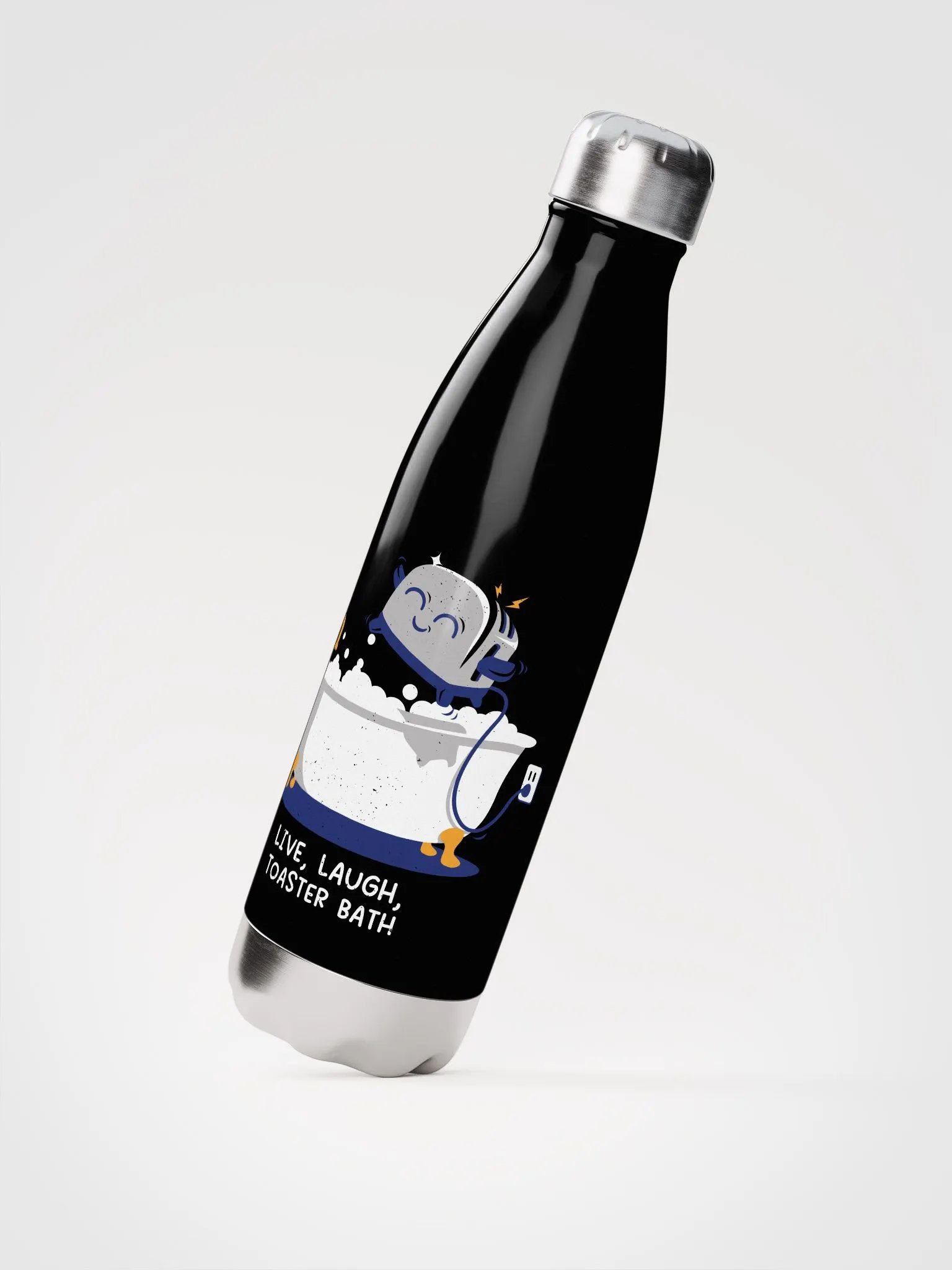 Live, Laugh, Toaster Bath Water Bottle product image (2)