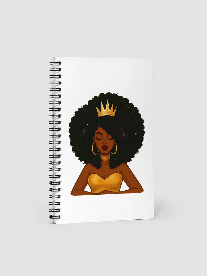 Poised Princess Spiral Notebook product image (1)