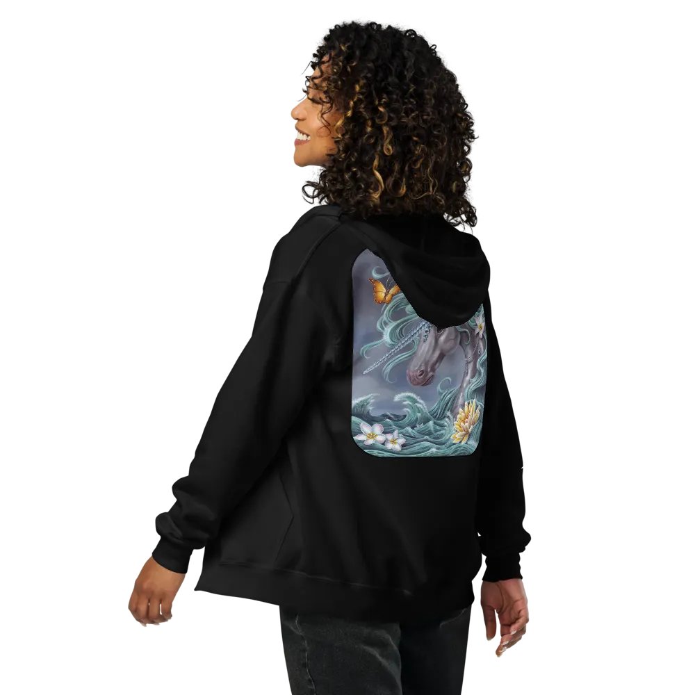 De La Mer - SFA Unicorn Zip-up Hoodie product image (2)