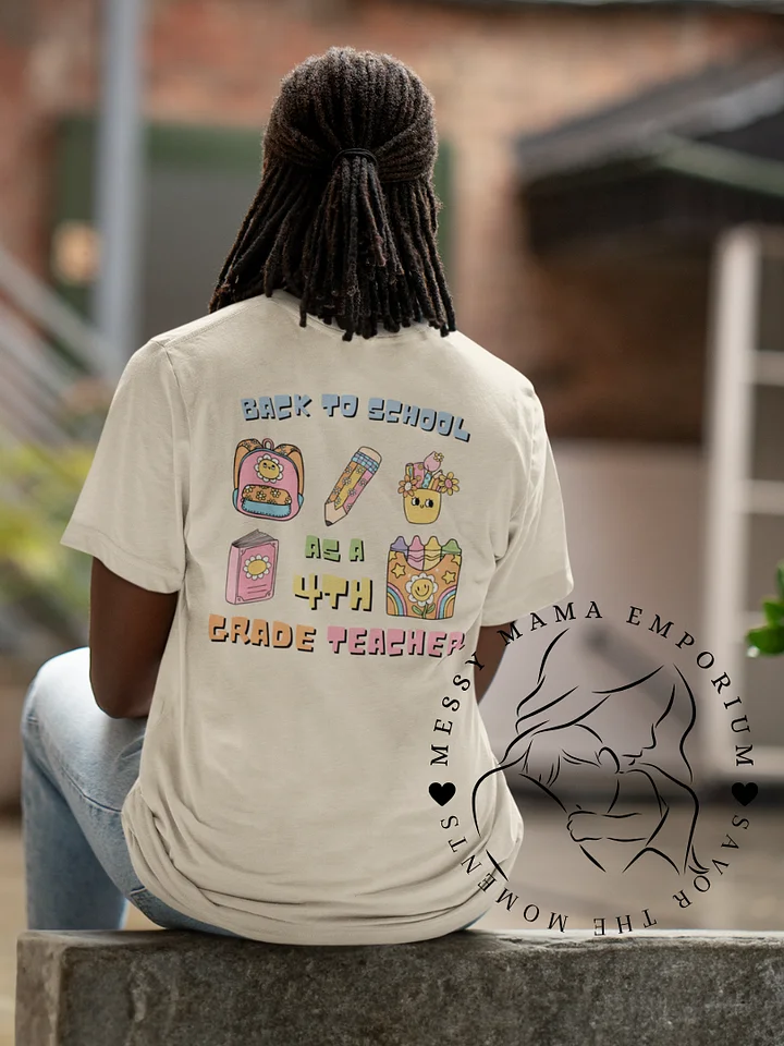 Groovy Back-to-School Teacher Shirt – Custom Grade or Subject product image (1)