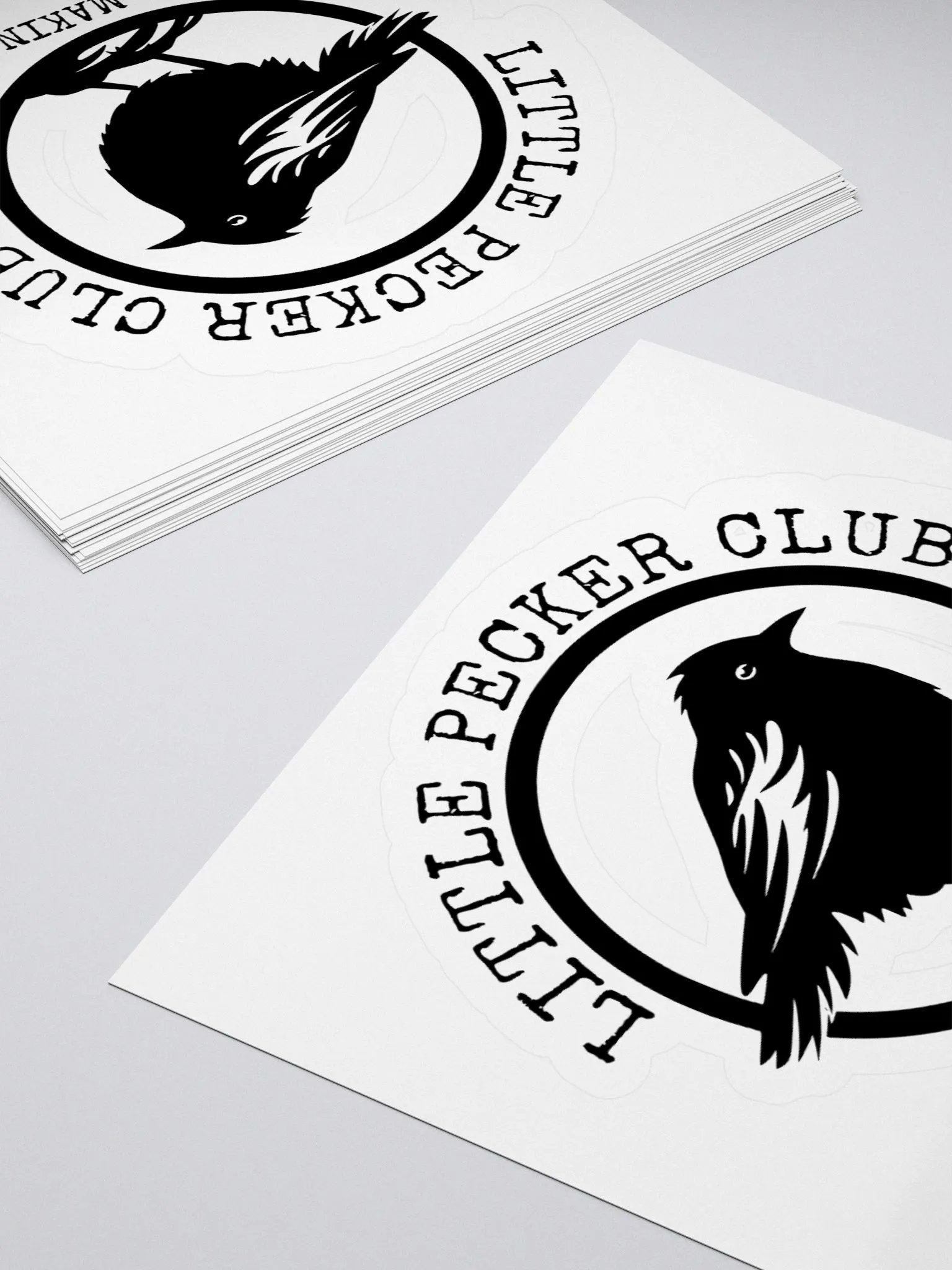 Little Pecker Club Lil' Gents Making Dents Sticker product image (4)