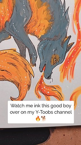 Continuing my delve into canines from mythology and folklore all over the world. So far I've drawn St Guinfort, Cerberus, Bul...