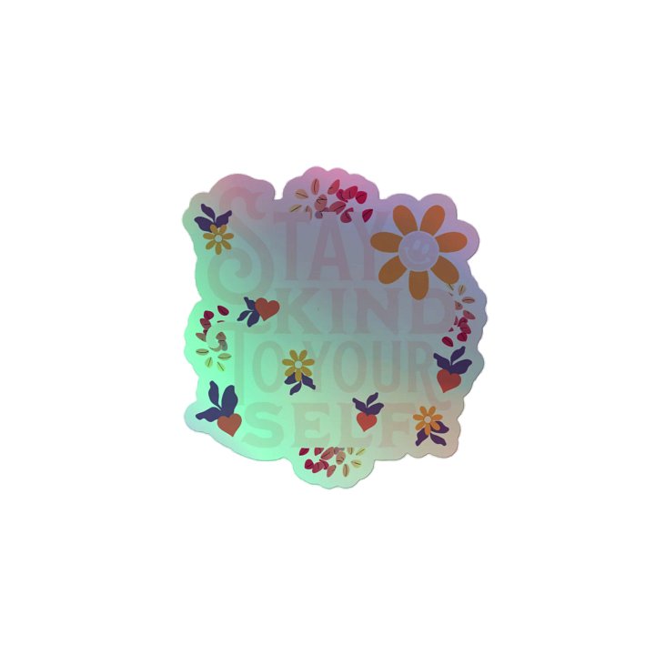 Kindness Garden Holographic Sticker Sheet product image (2)