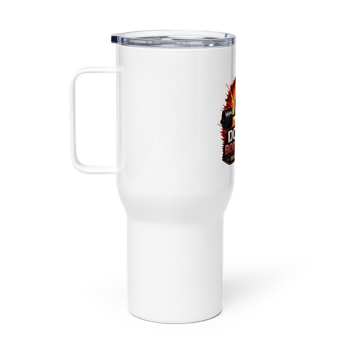 Double Bodyweight Deadlift Male Travel Mug product image (2)