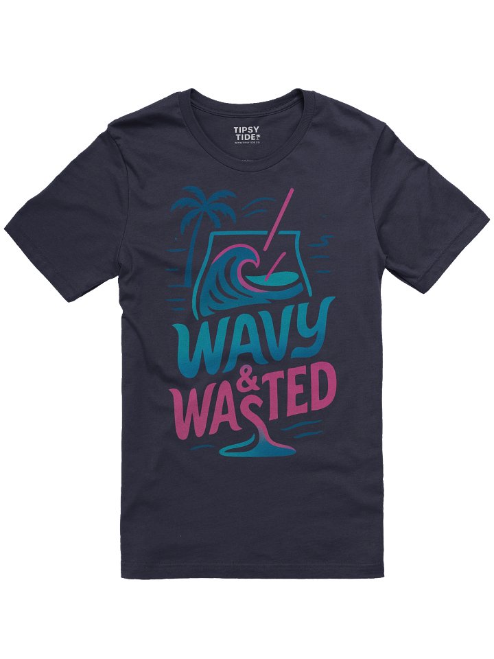Wavy & Wasted Stylized T-Shirt product image (1)