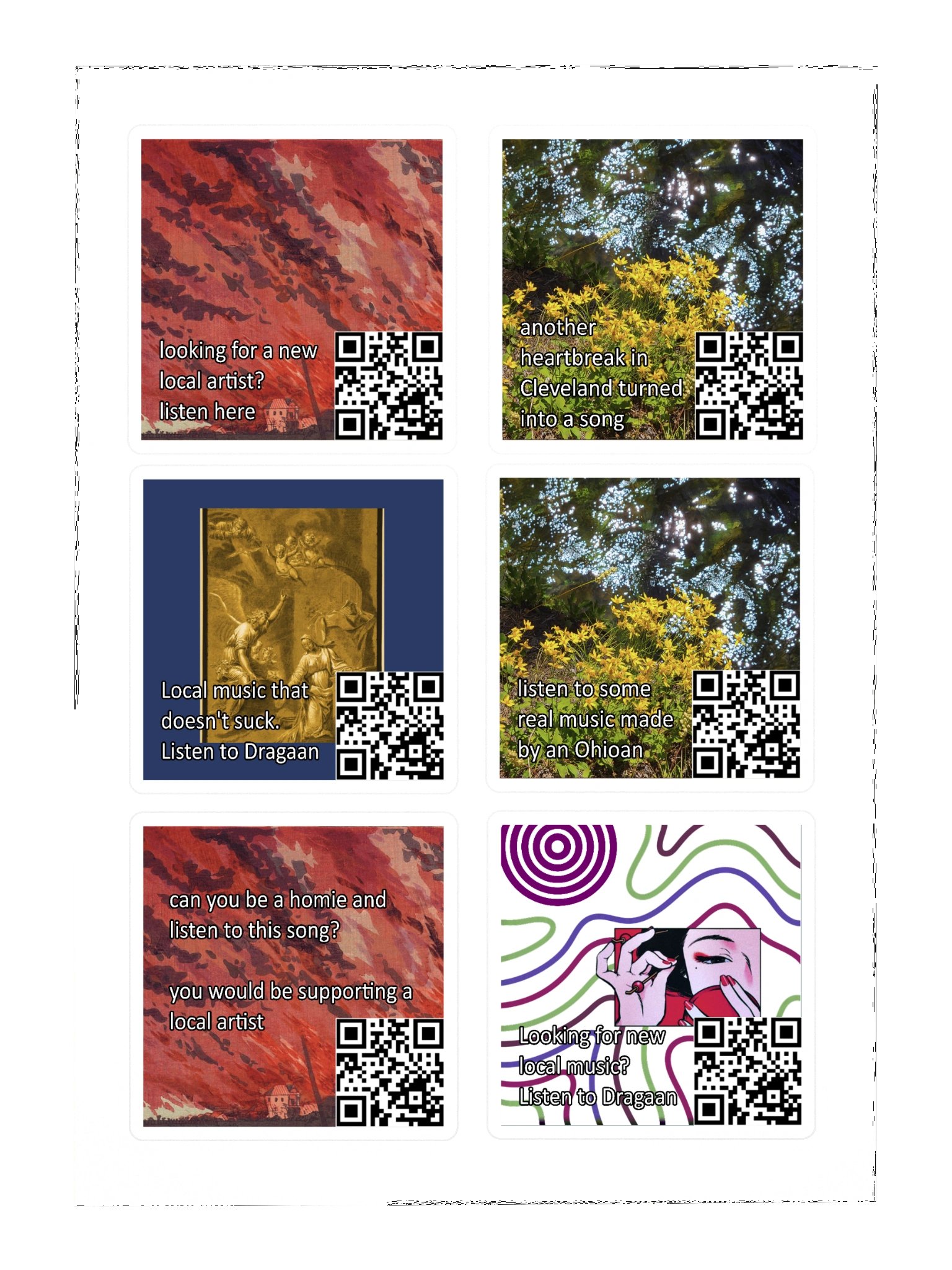 LOCAL Dragaan Street Team Sticker Sheet product image (3)