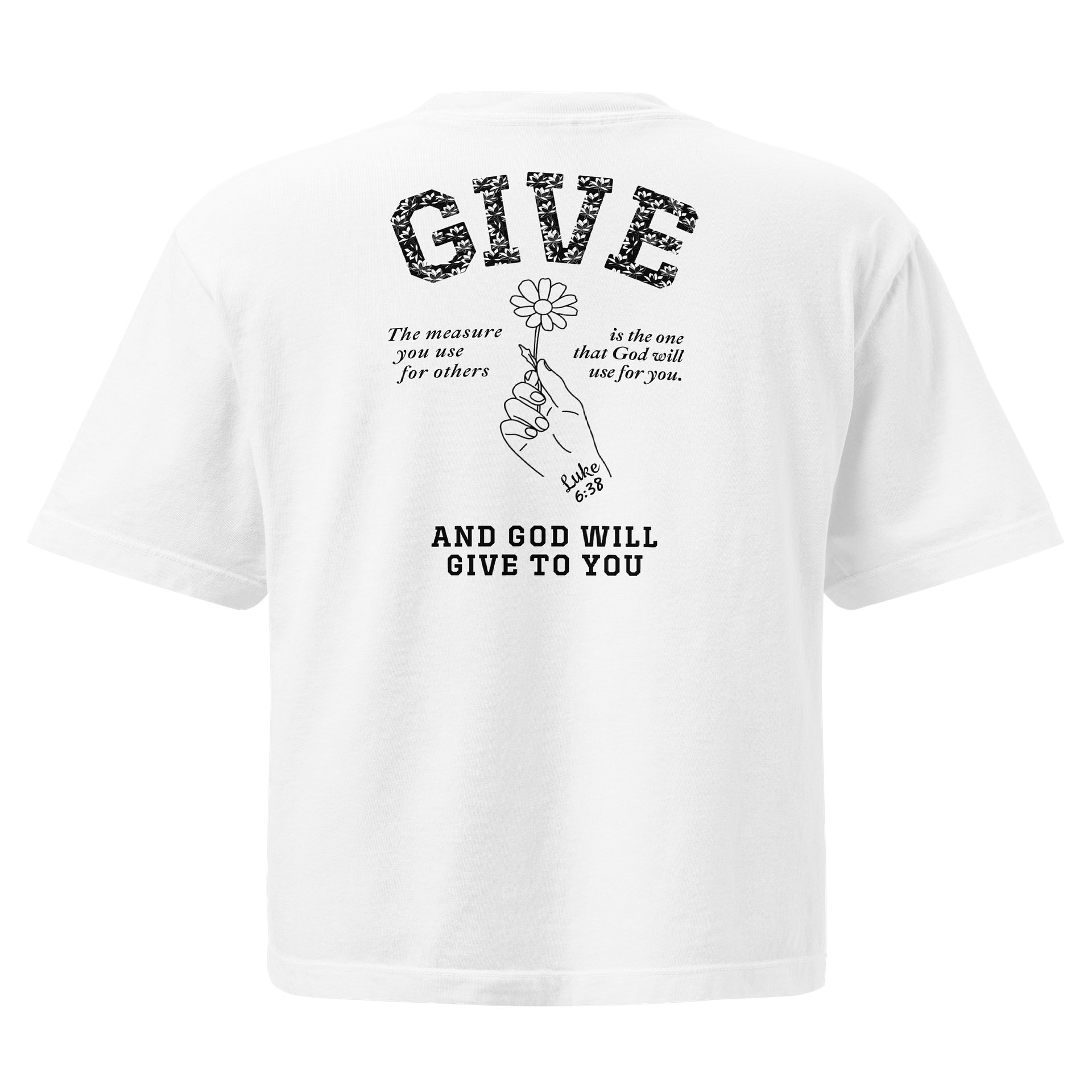 Luke 6:38 - Quoted Women shirt product image (1)