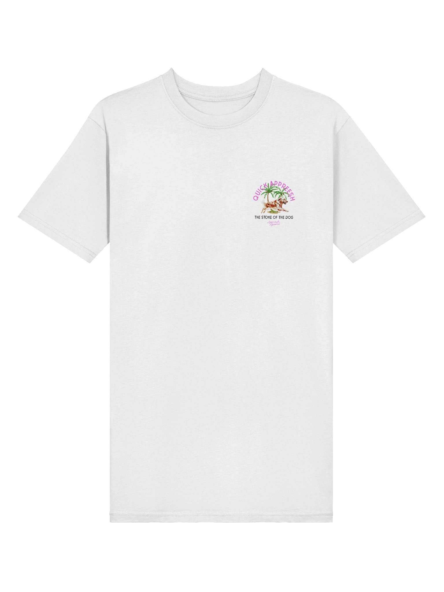 Stoke of the Dog White Tee product image (3)