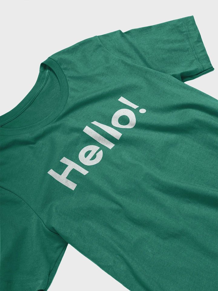 Hello! Tee product image (2)