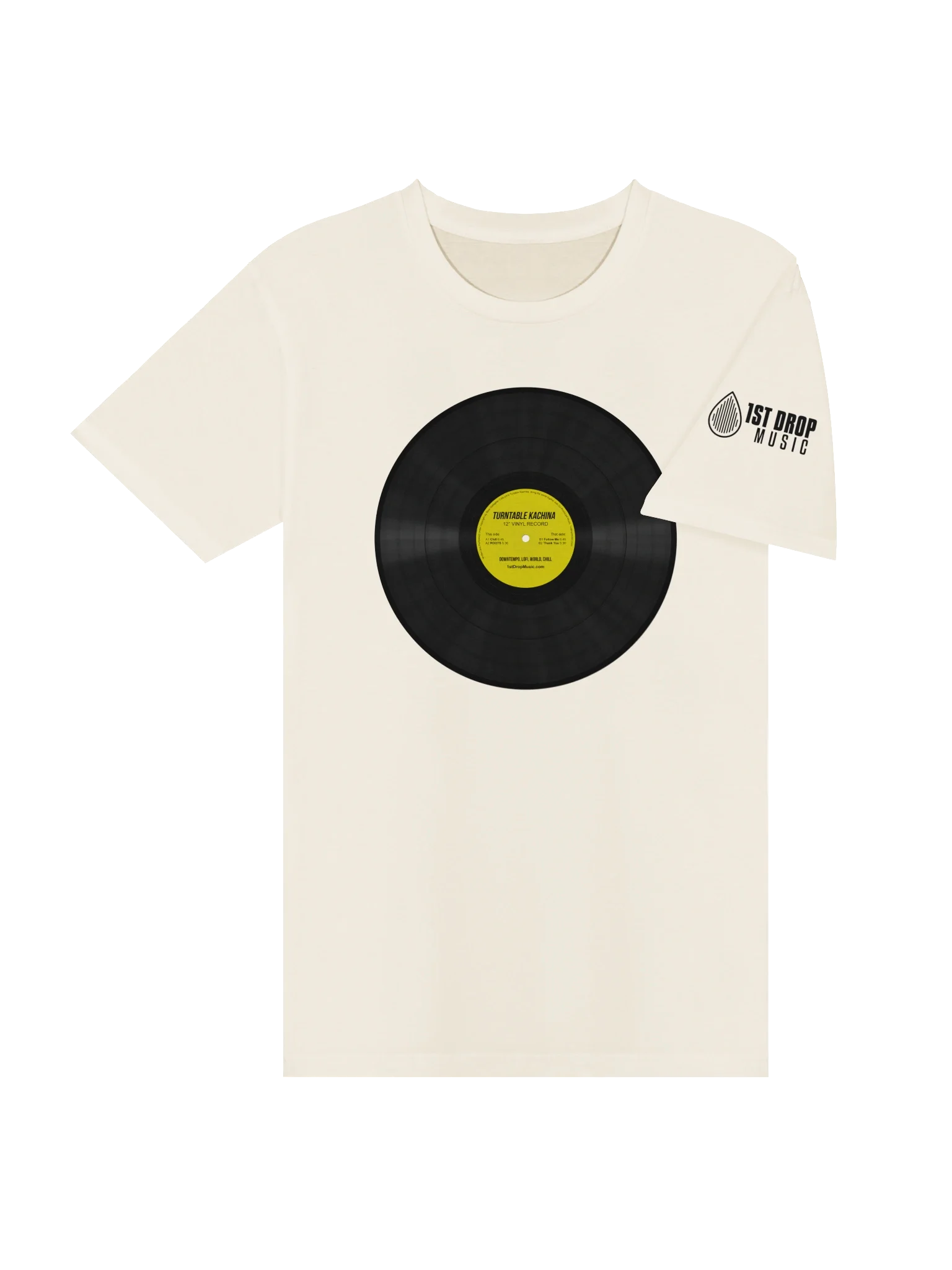 Turntable Kachina - Vinyl Record T-shirt