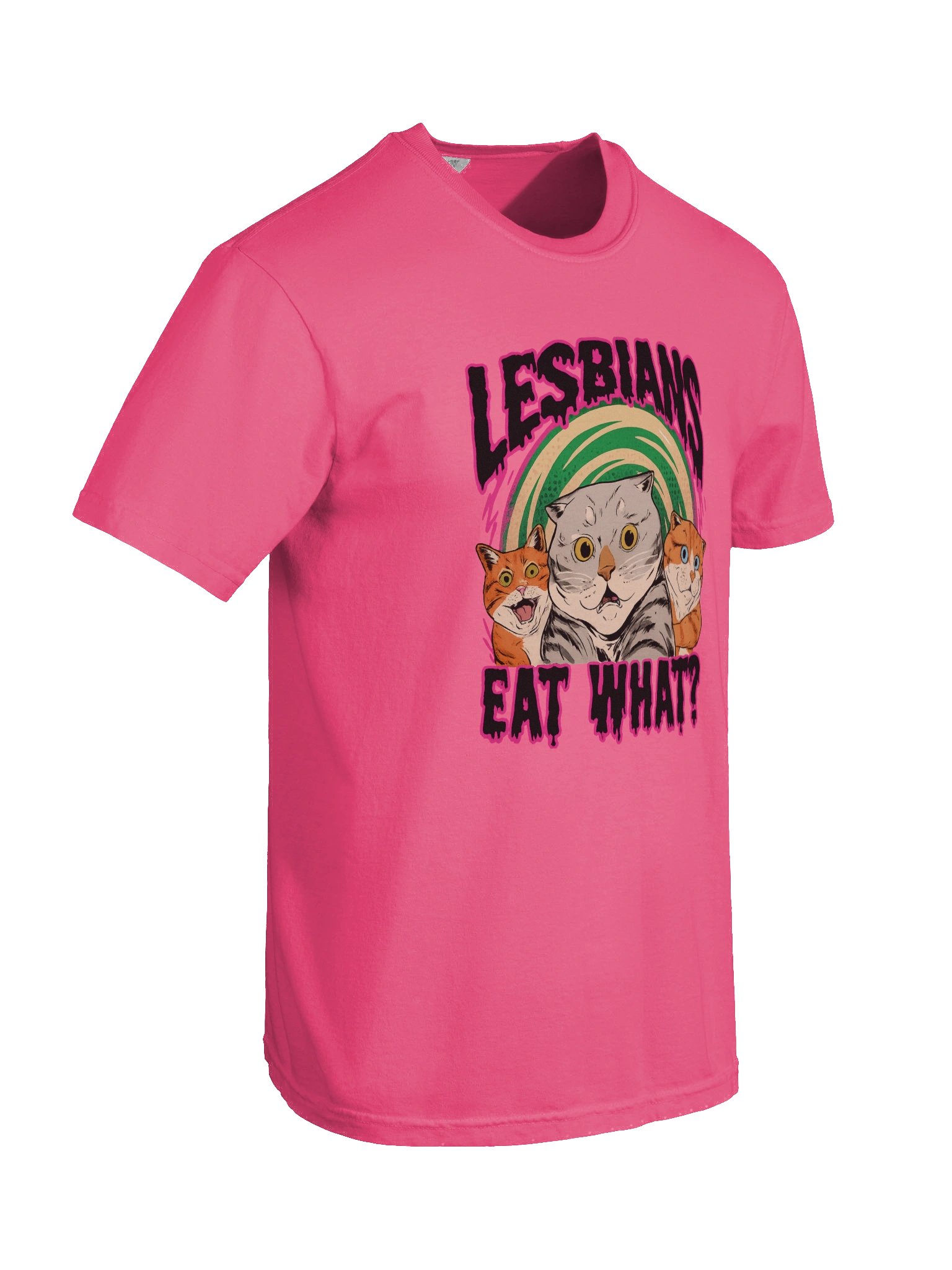 Funny 'LESBIANS EAT WHAT?' T-Shirt product image (88)