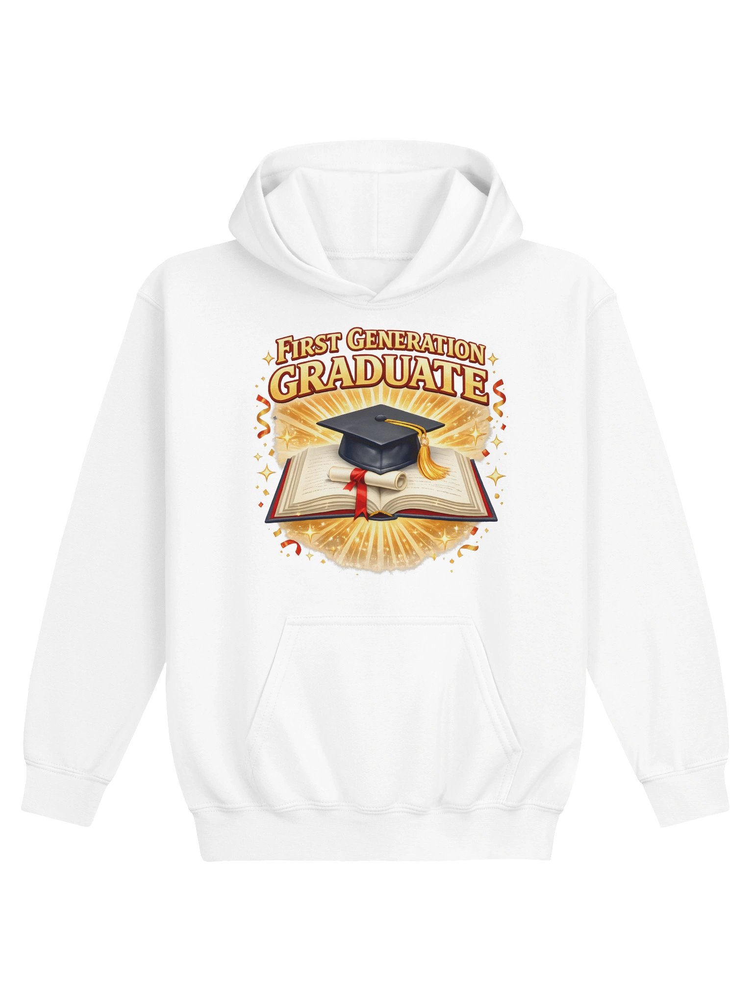 First Generation Graduate — Gildan Unisex Youth Graduation Hoodie product image (11)