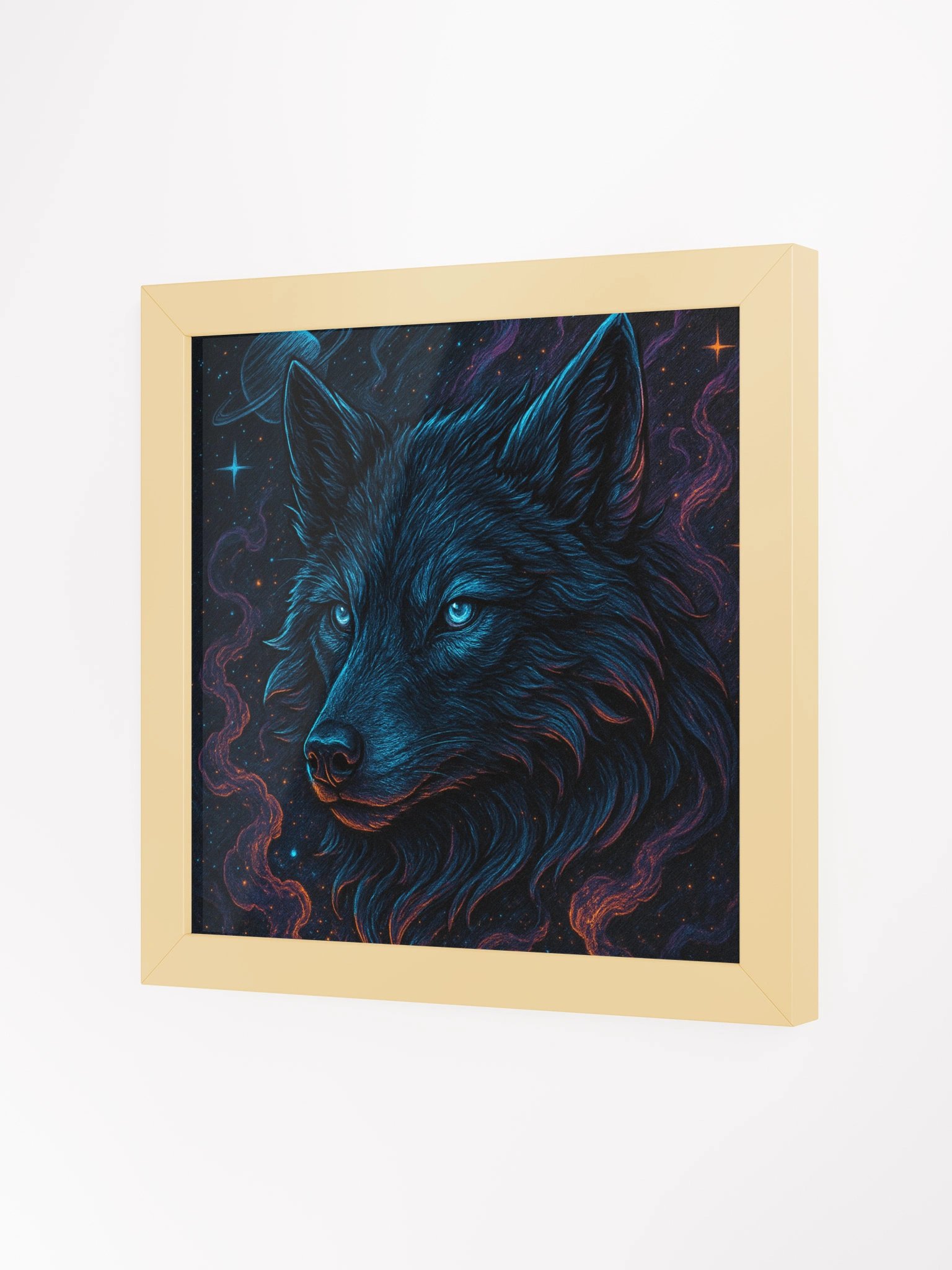 Galactic Wolf Wall Art product image (2)