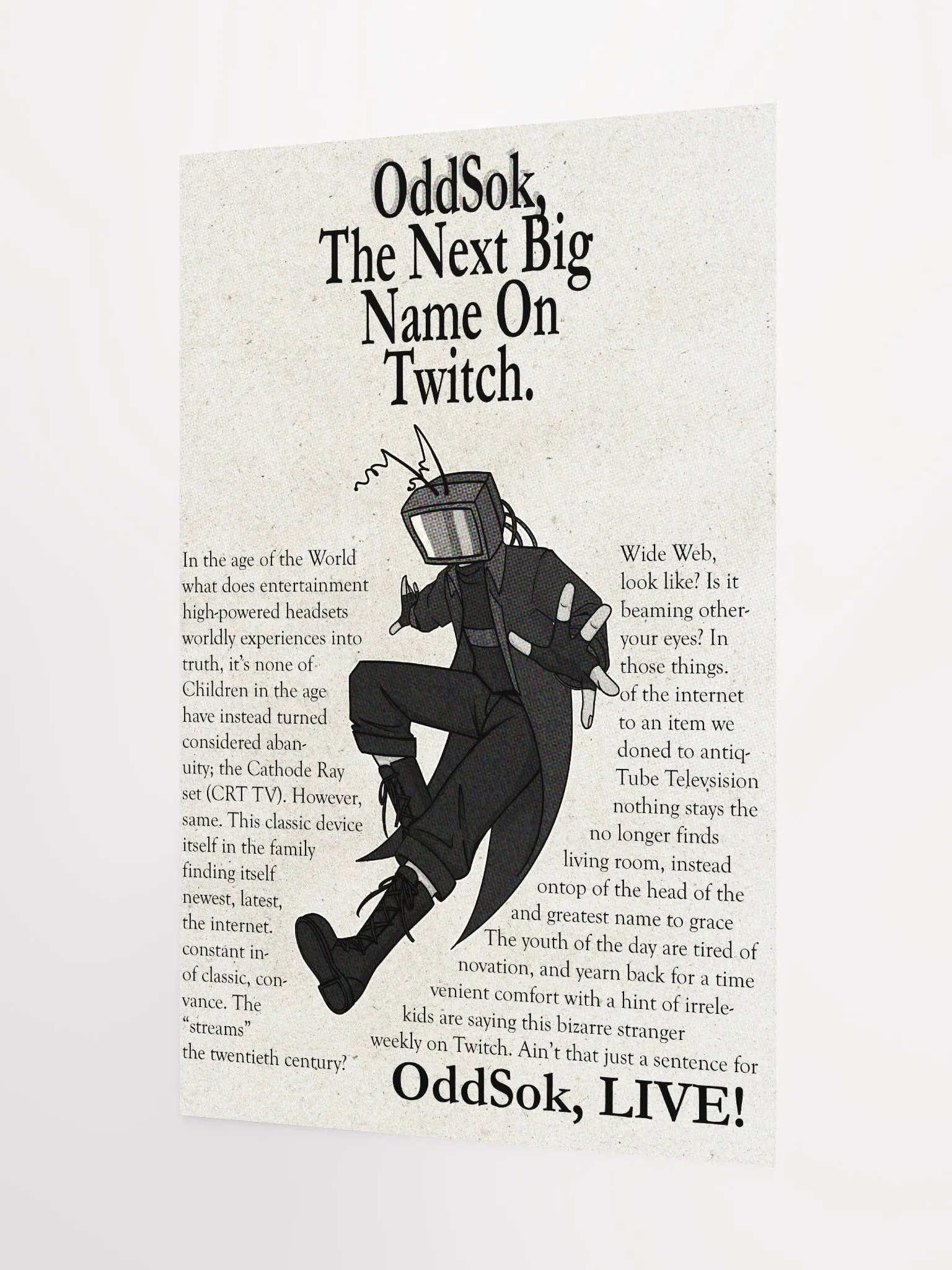 [[NEXT BIG THING]] Retro Matte Poster product image (8)