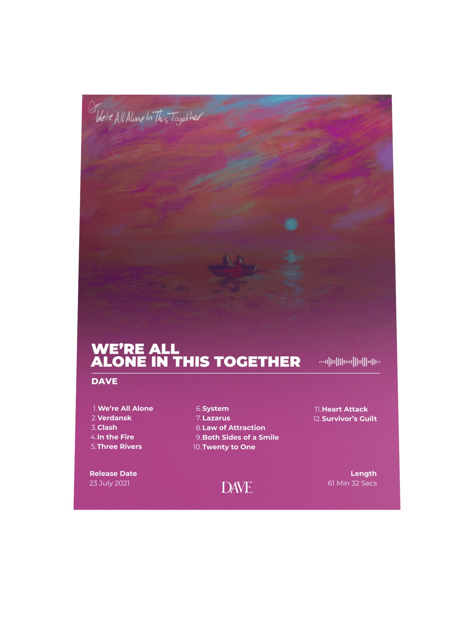We’re All Alone in This Together Poster product image (7)