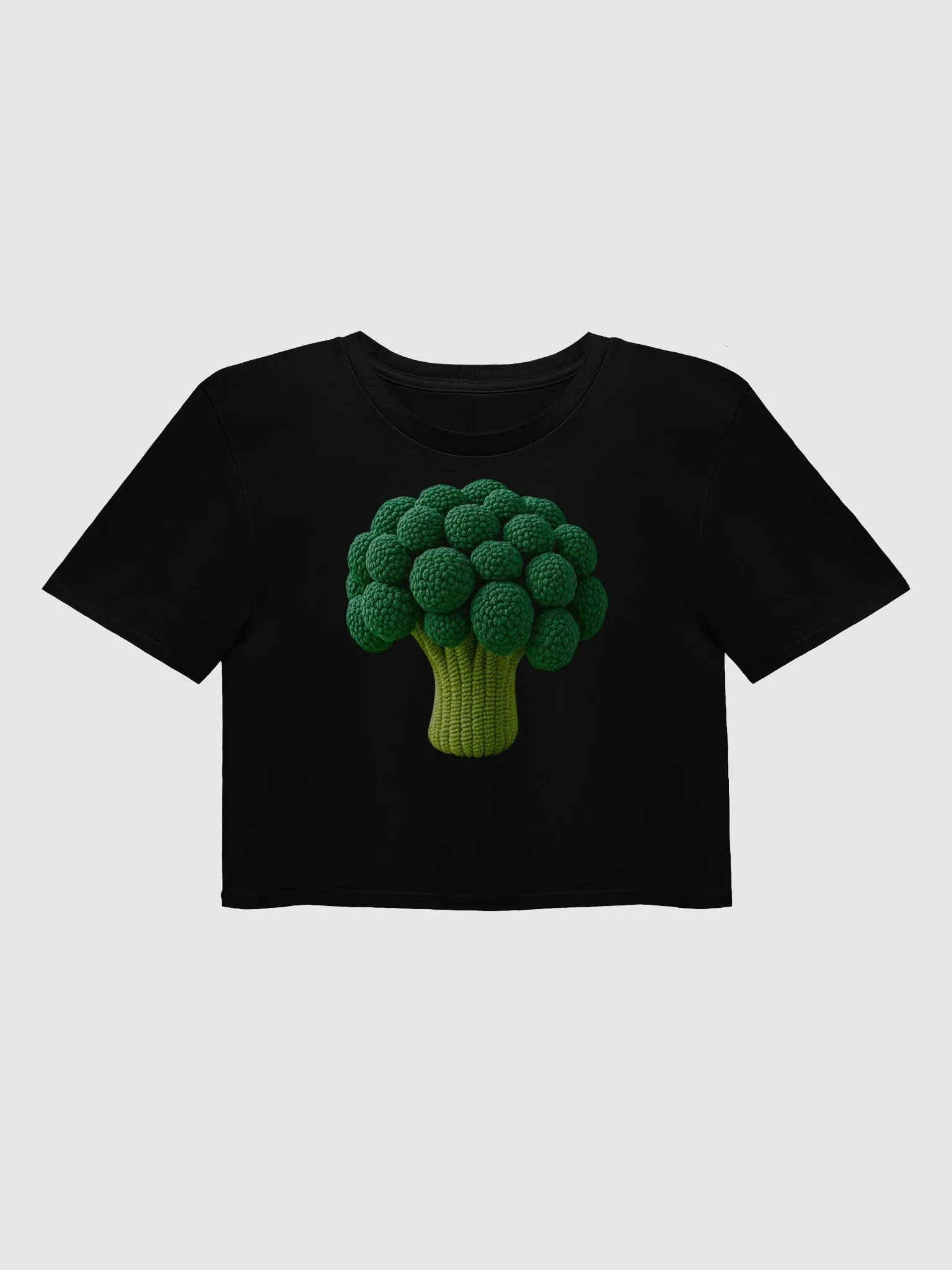 CozyAvocado Women's Premium Broccoli Crop Top #4 product image (1)