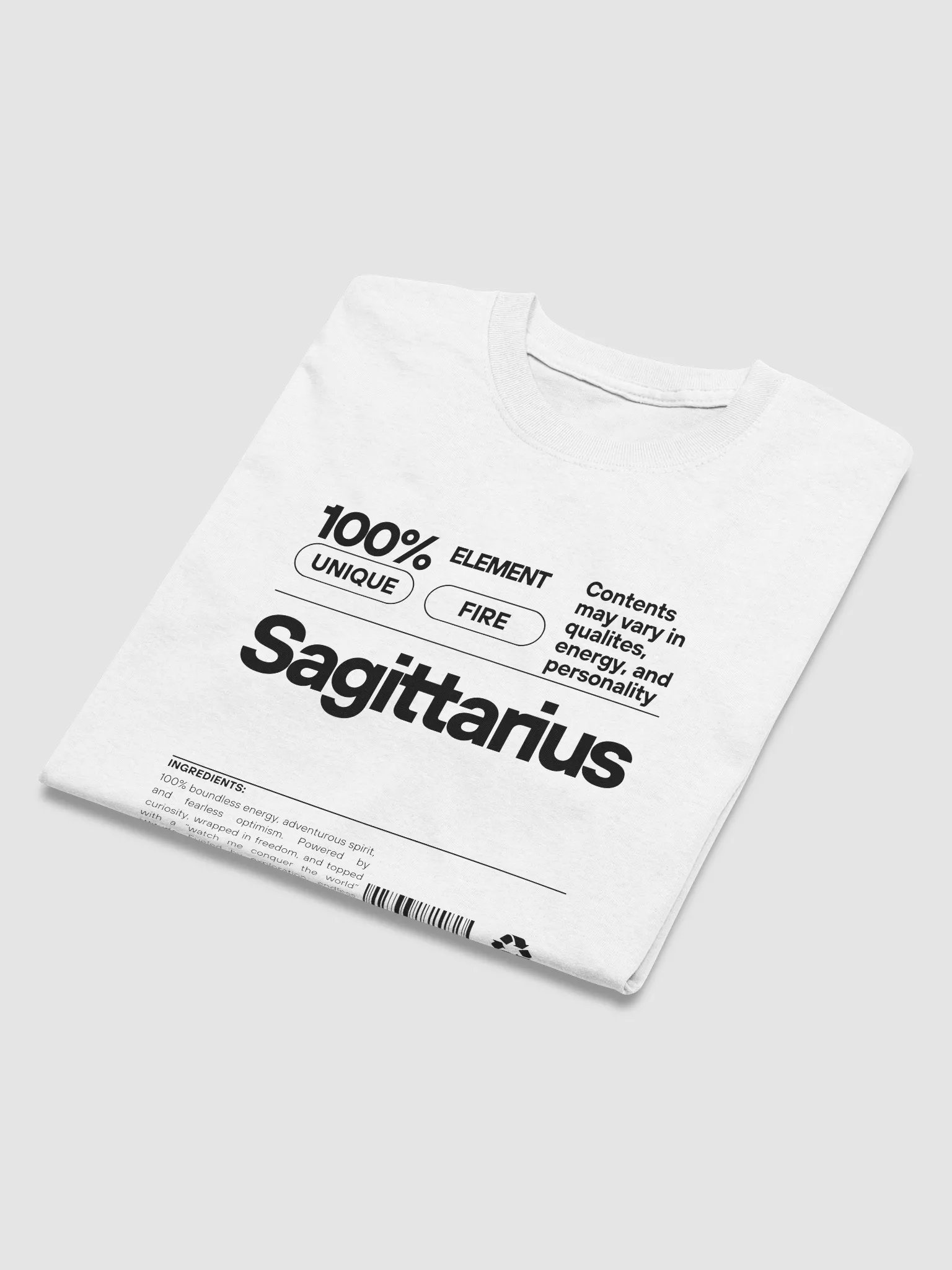 Wild heart. Free soul. Infinite vibes. Sagittarius T-shirt product image (2)