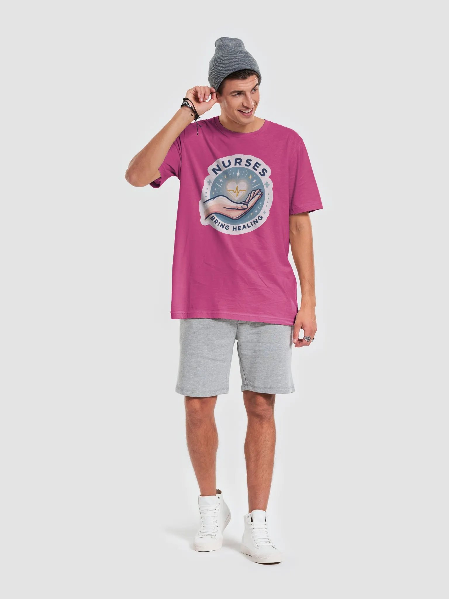 nurses bring healing T-shirt product image (60)