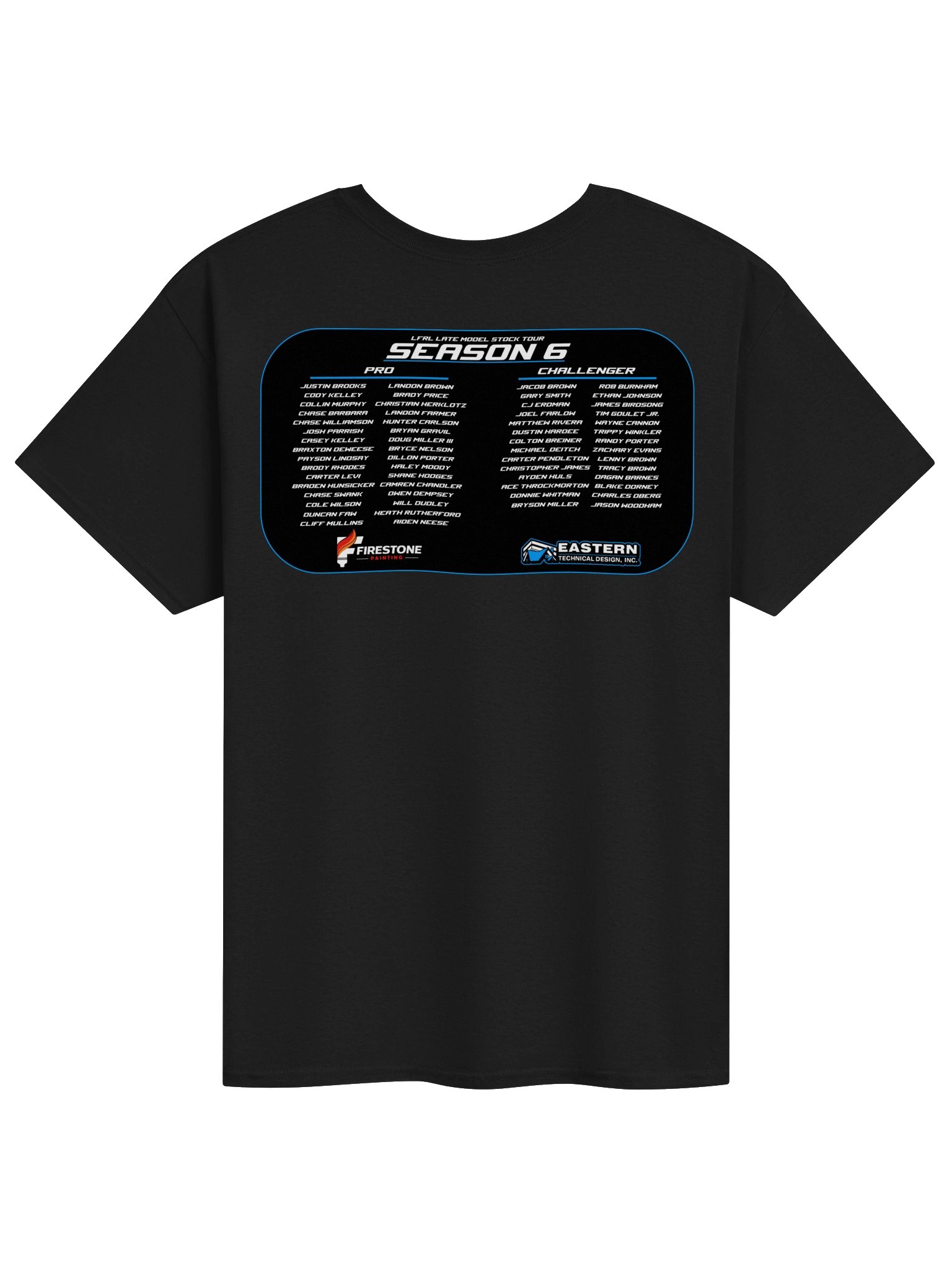 LFRL Season 6 Roster Tee product image (11)