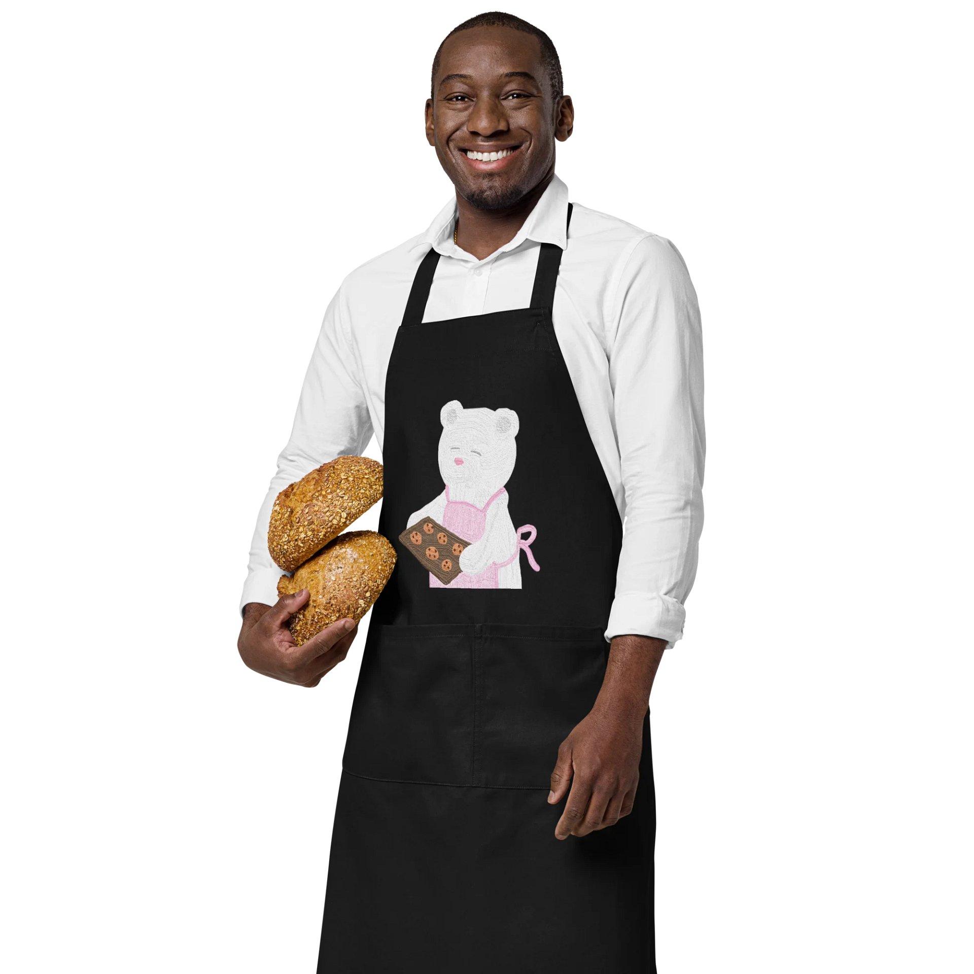 Apron "Hello! Let's cook with Roberto" product image (3)