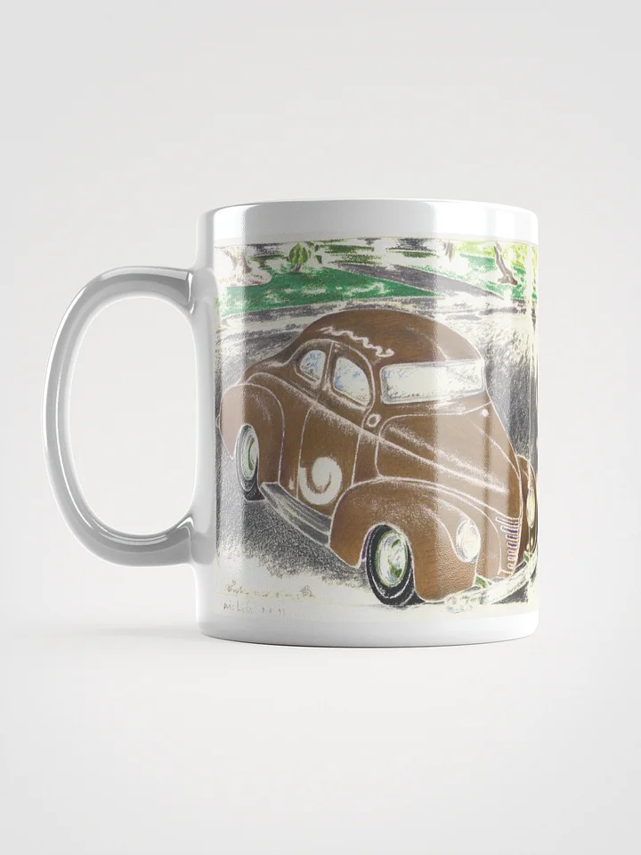 Two Customs on White Glossy Mug product image (2)