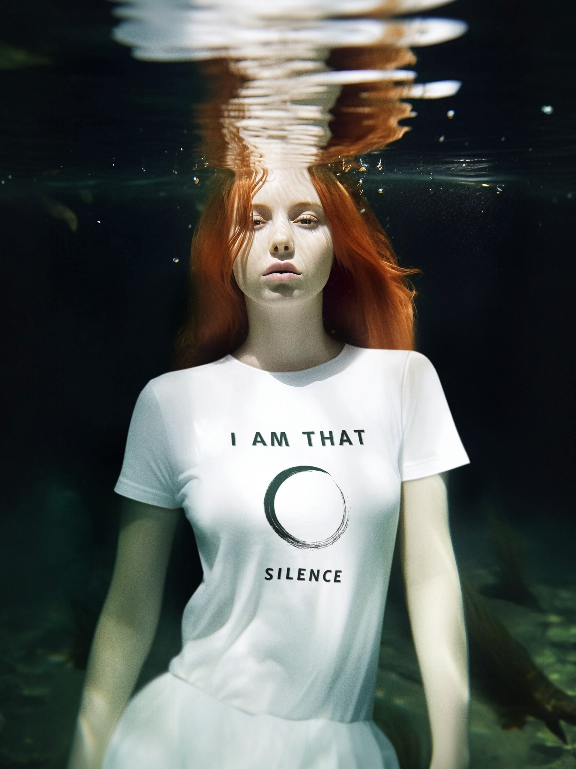 Unisex T-Shirt - SILENCE (Vertical Flow) product image (1)