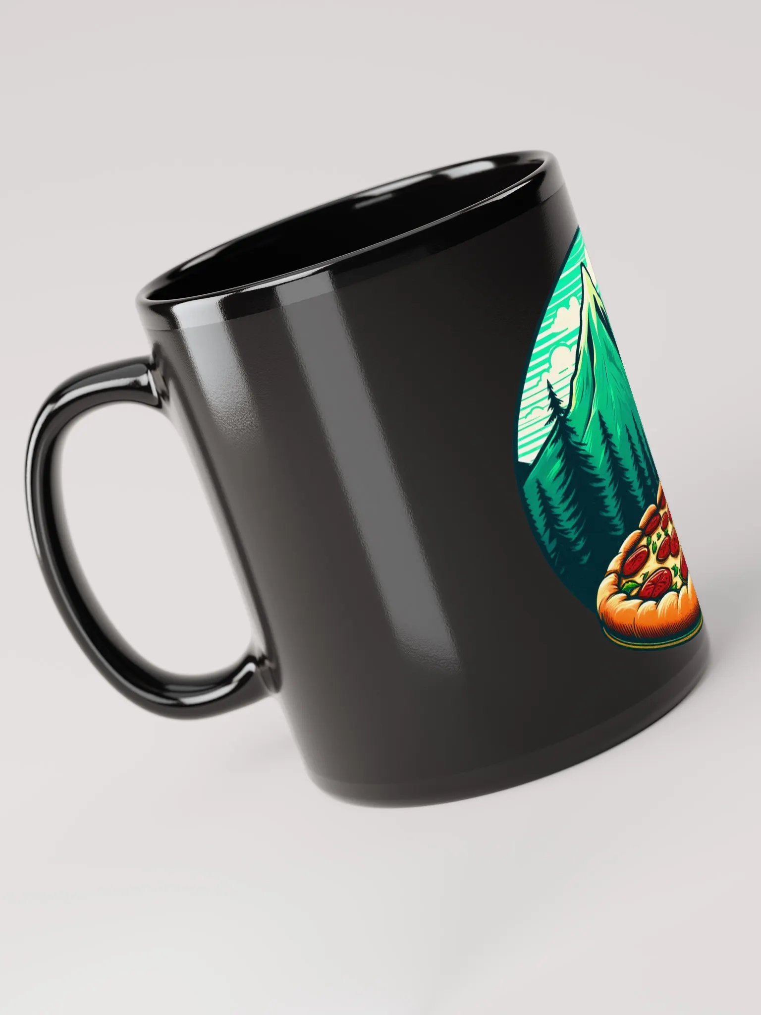 Mountain Pizza Mug product image (3)