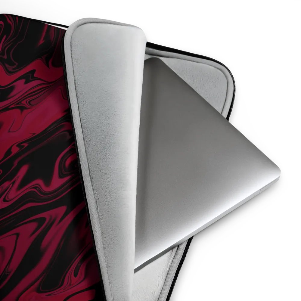 Stylish Swirl Laptop Sleeve product image (4)