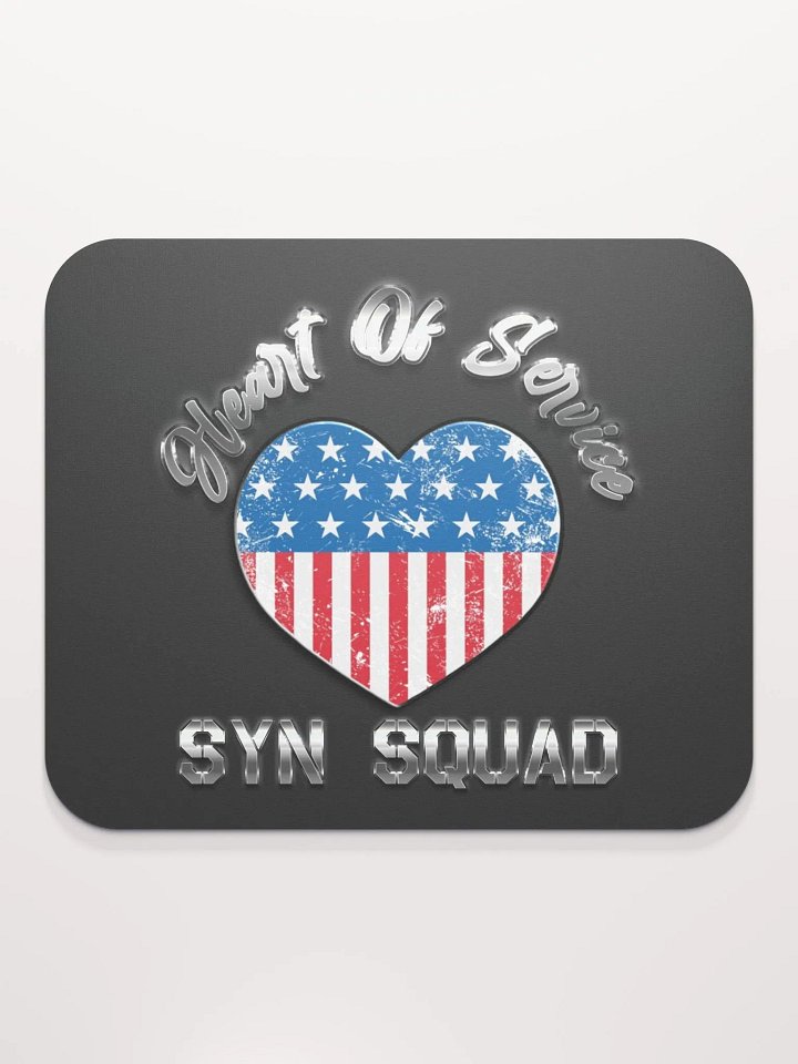 Heart of Service Flag - Mouse Pad product image (2)