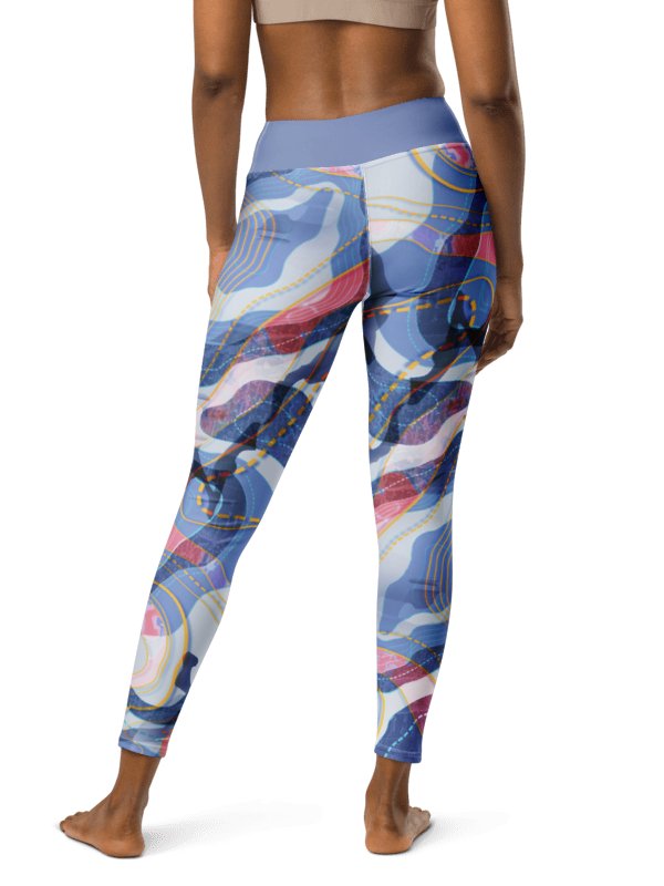 Tectonic map-Yoga Leggings product image (12)