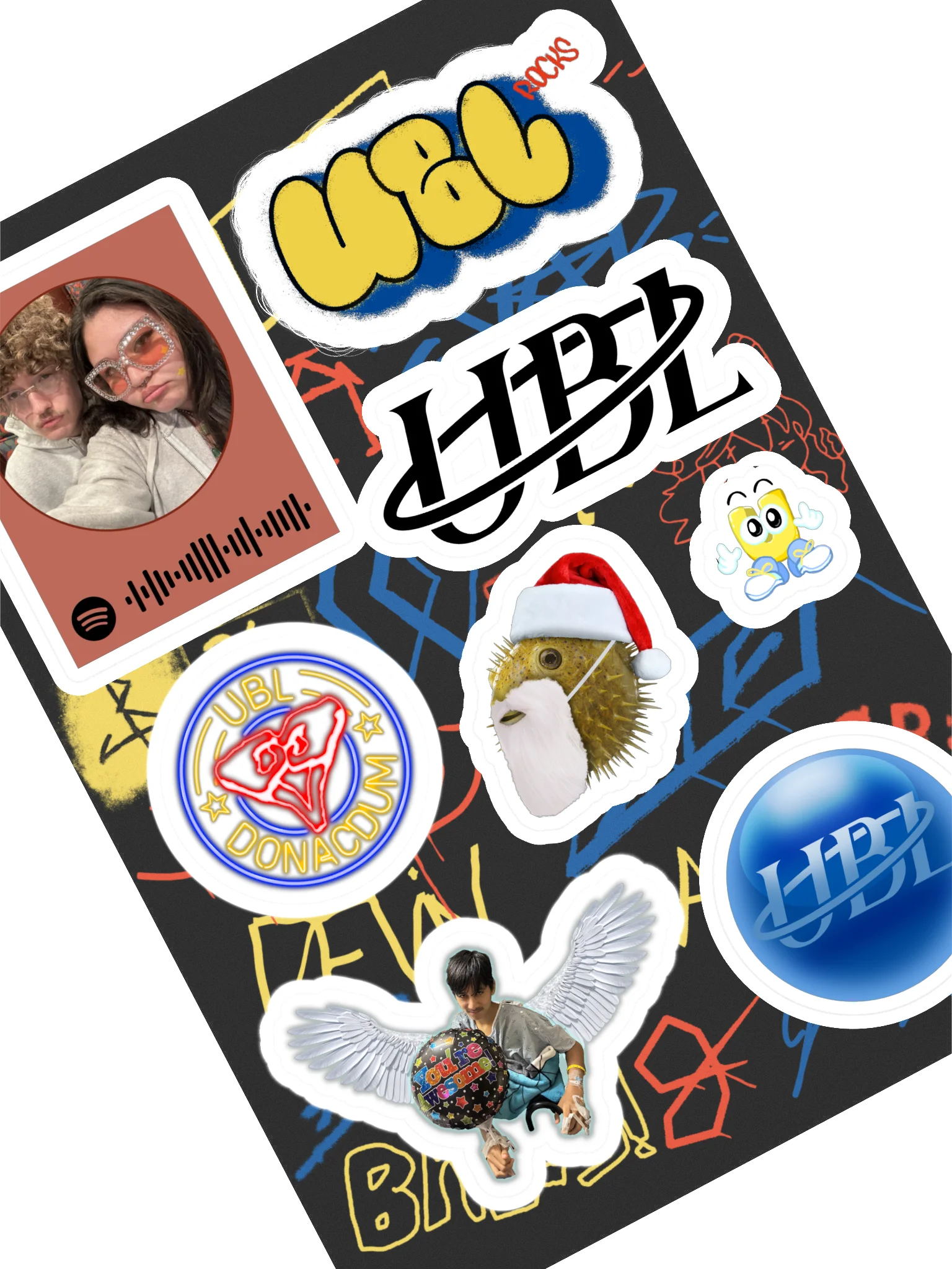 UBL Sticker Sheet product image (1)