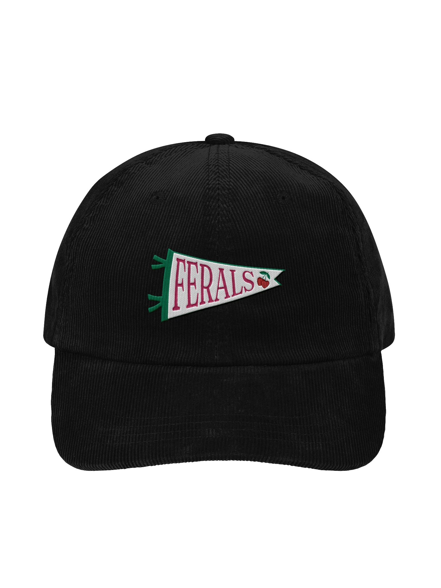 hhu feral embroidered corduroy hat product image (4)